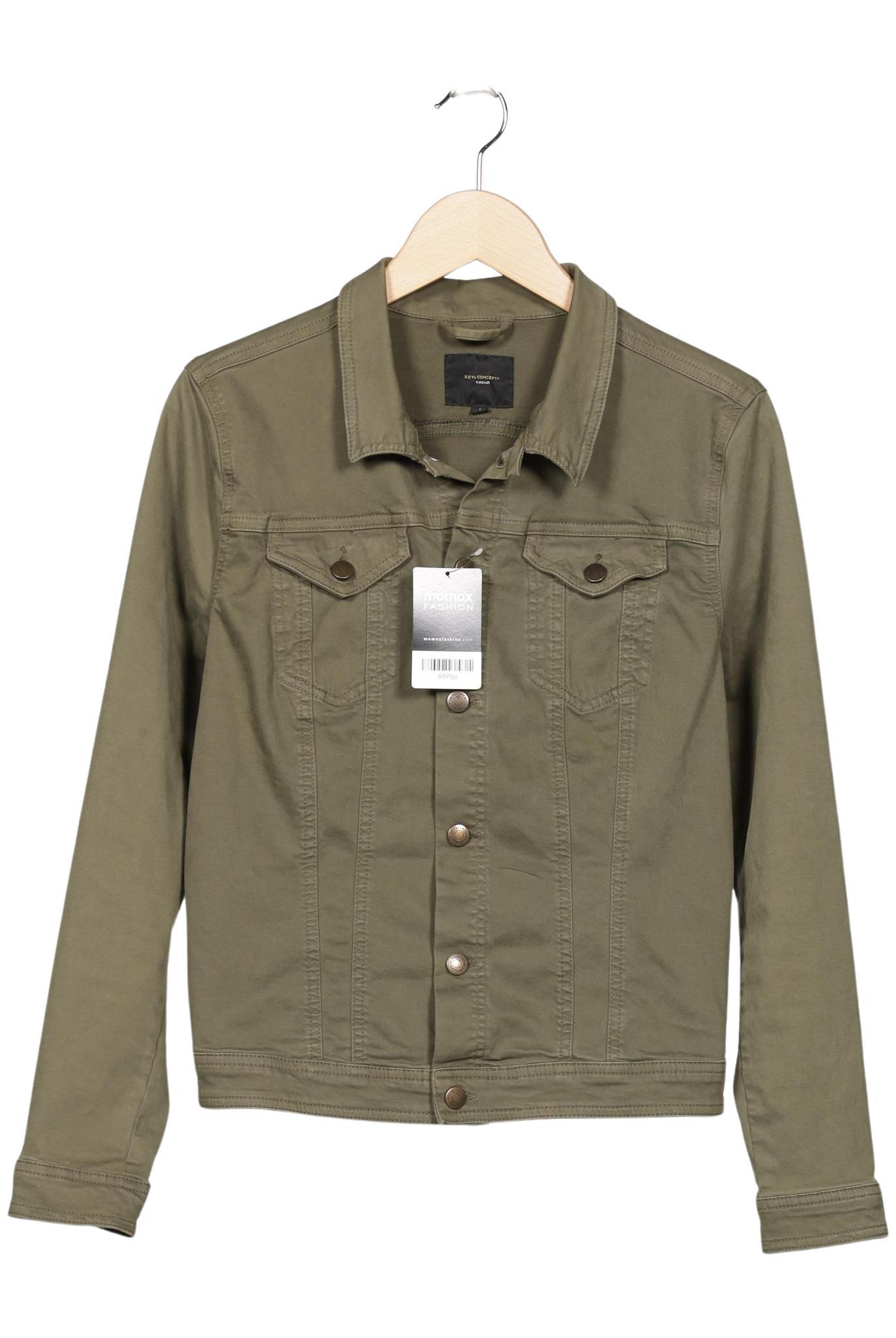 

soyaconcept Damen Jacke, grün, Gr. 42