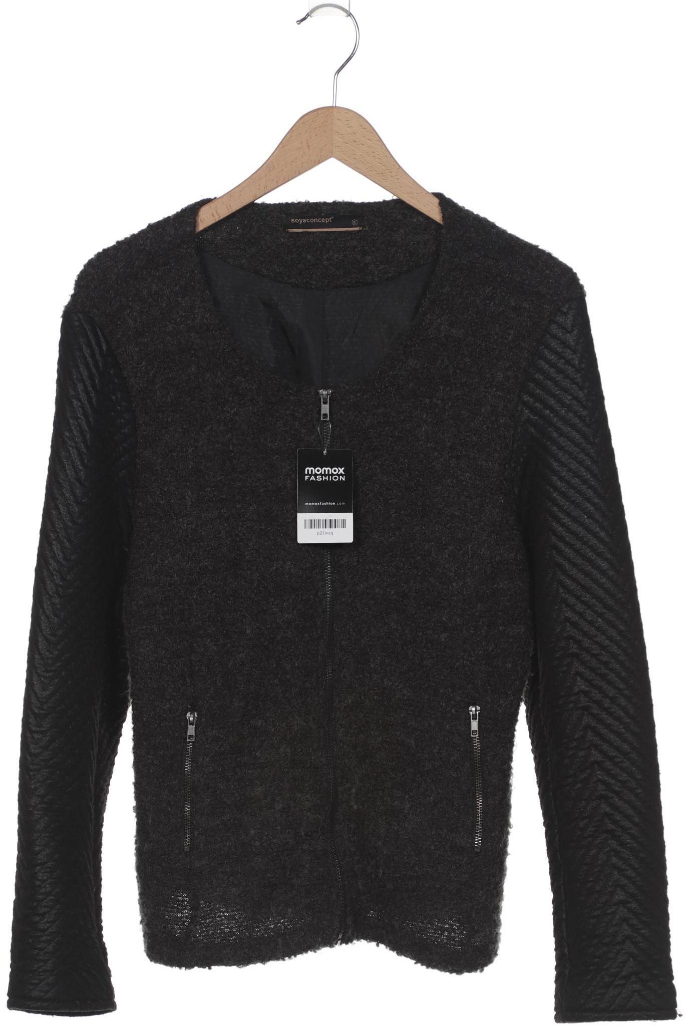 

soyaconcept Damen Jacke, schwarz, Gr. 44