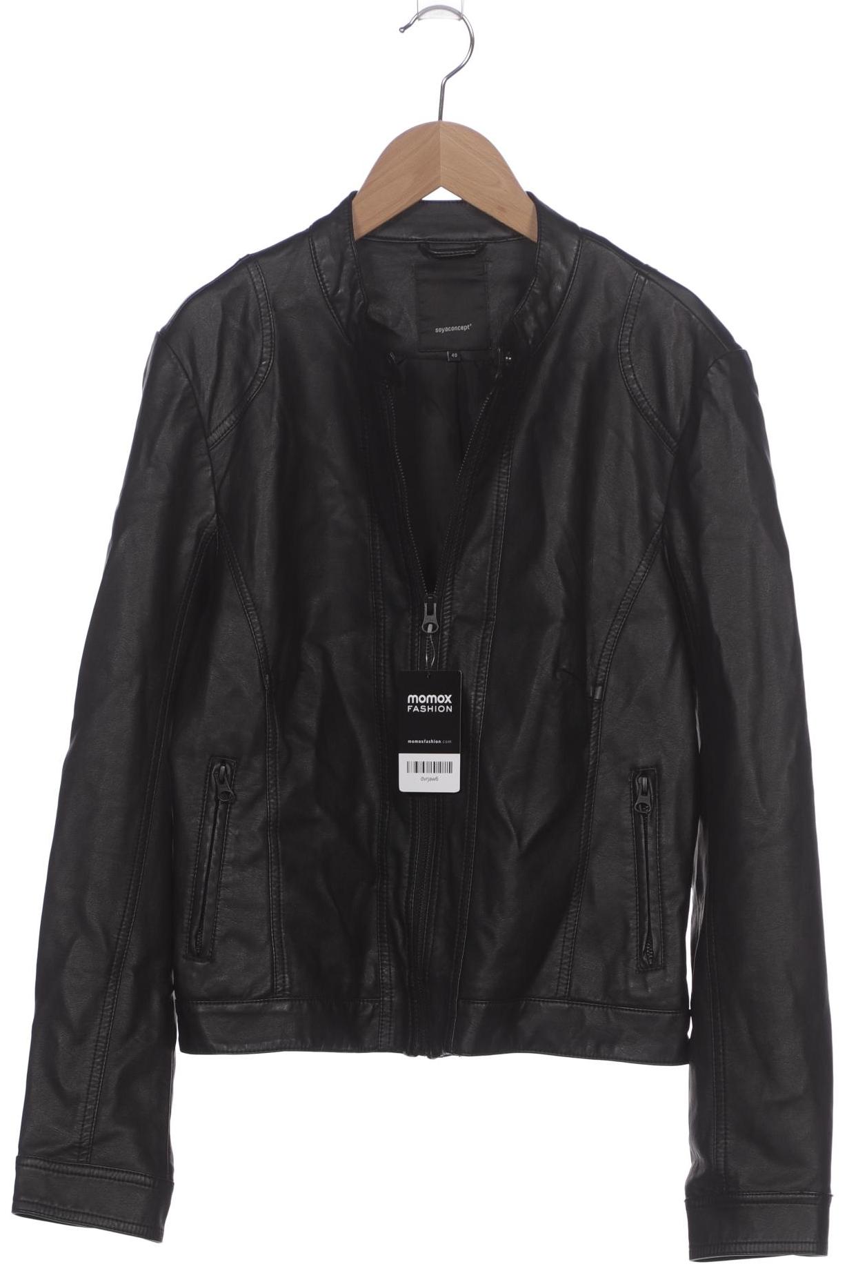 

soyaconcept Damen Jacke, schwarz, Gr. 40