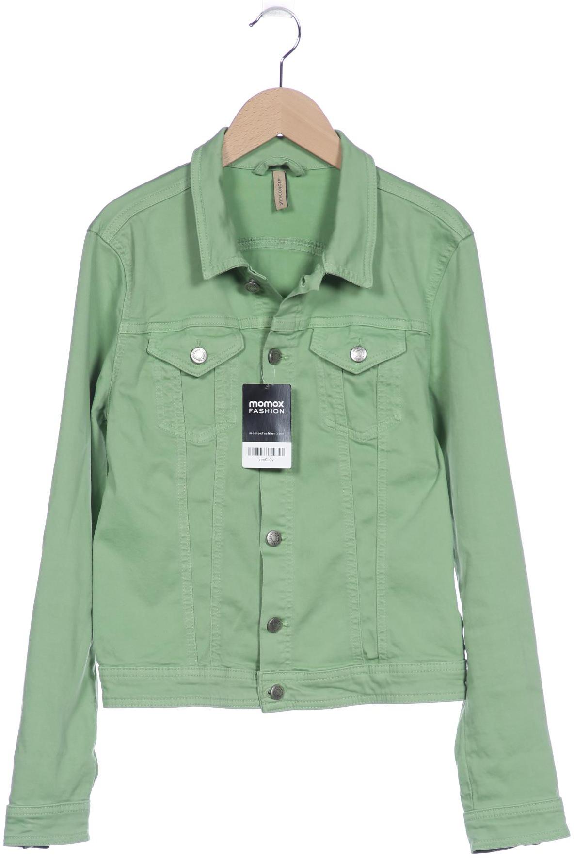 

soyaconcept Damen Jacke, hellgrün, Gr. 38