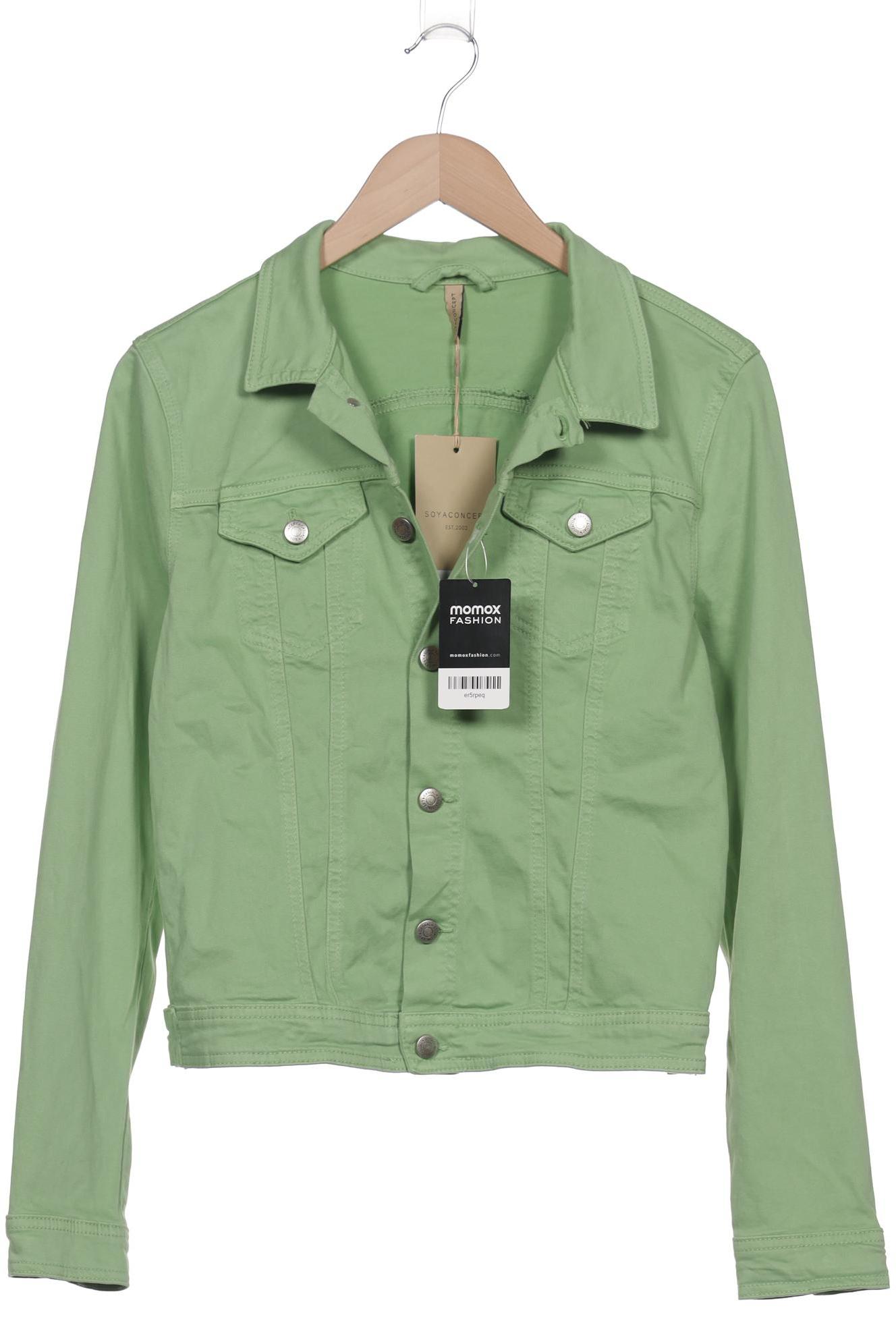 

soyaconcept Damen Jacke, grün, Gr. 38