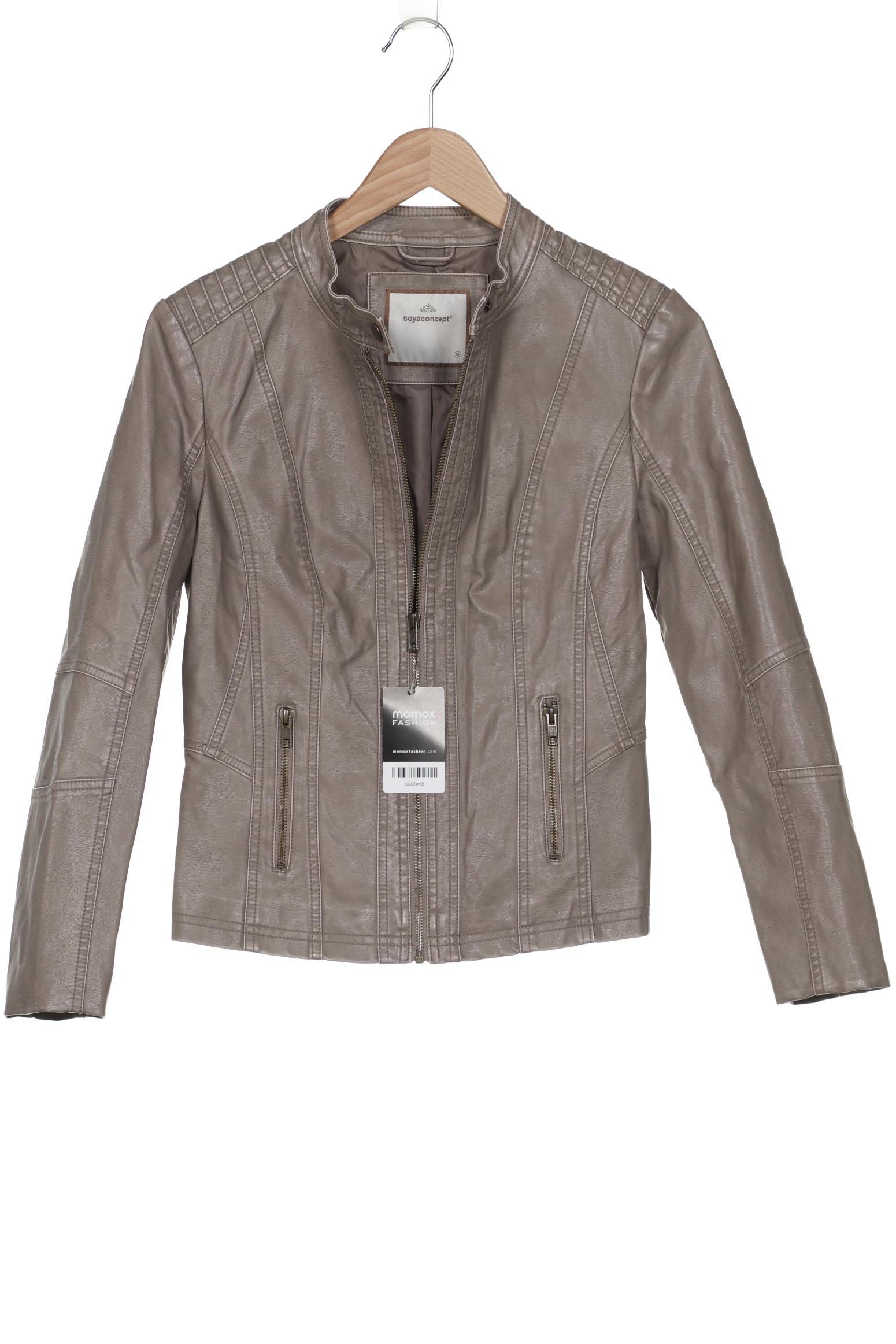 

soyaconcept Damen Jacke, beige, Gr. 36