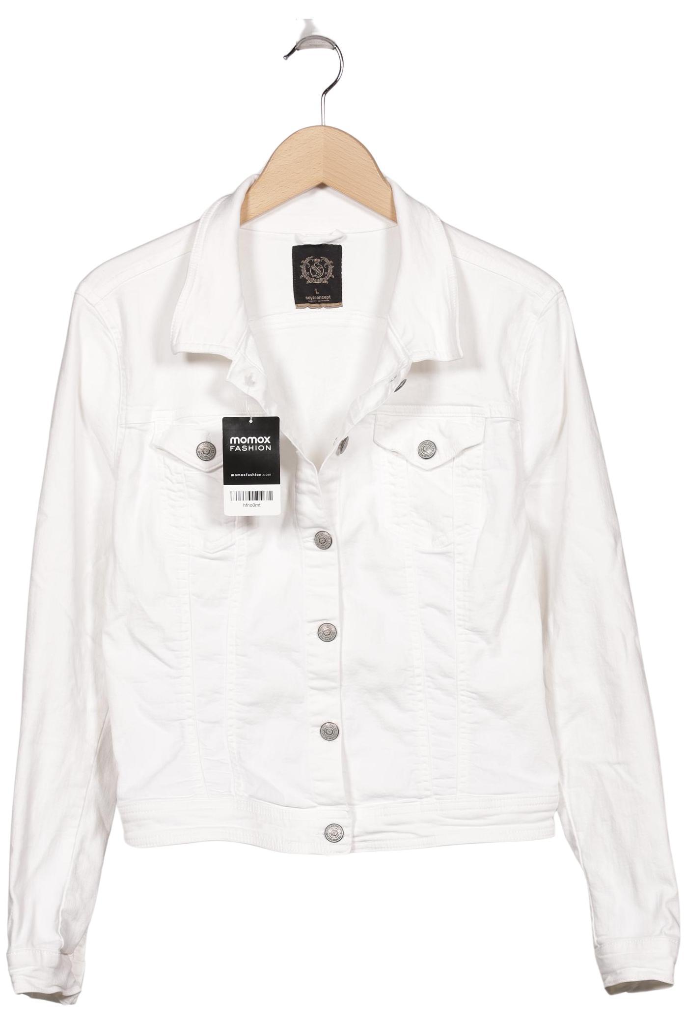 

soyaconcept Damen Jacke, weiß, Gr. 42