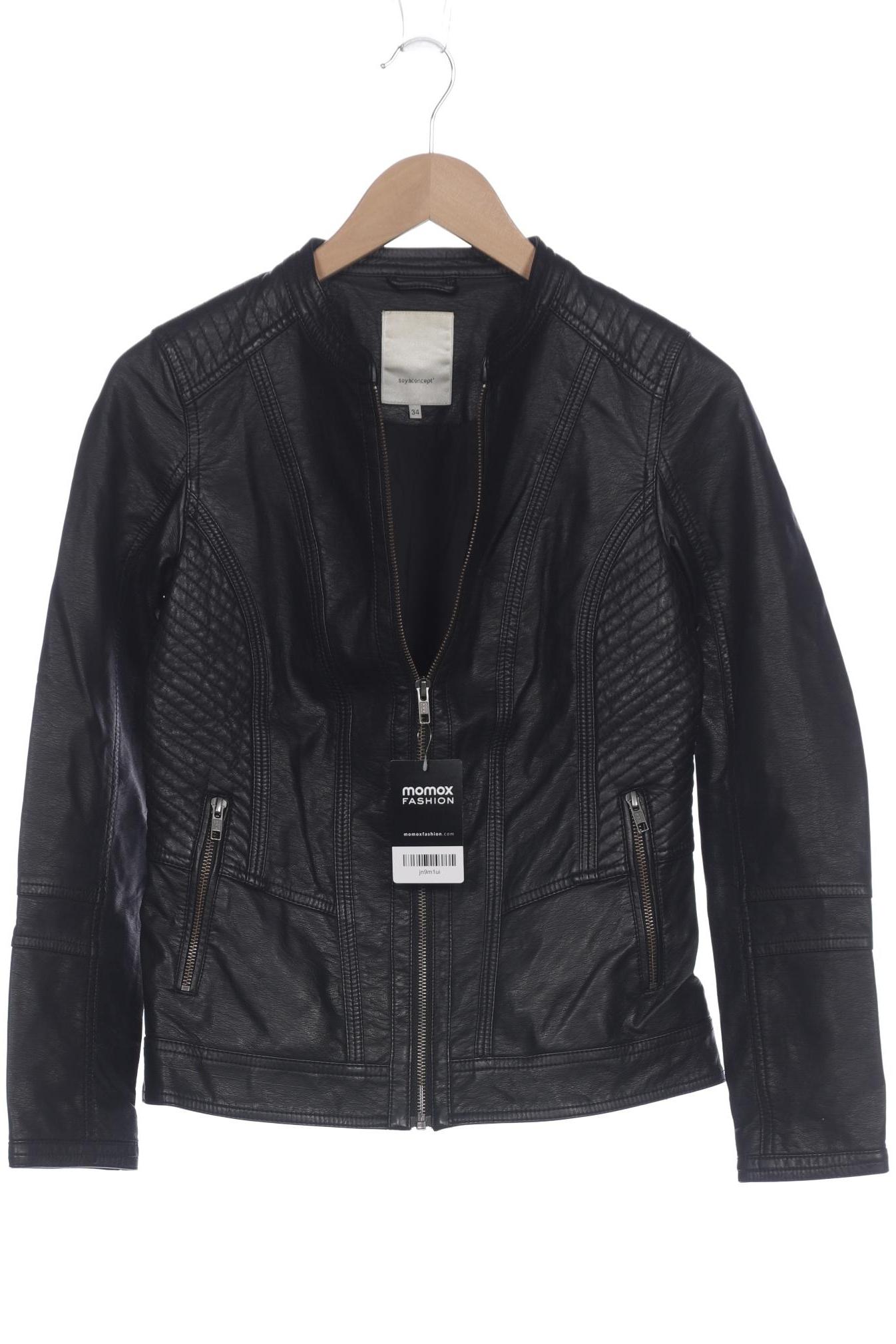 

soyaconcept Damen Jacke, schwarz, Gr. 34