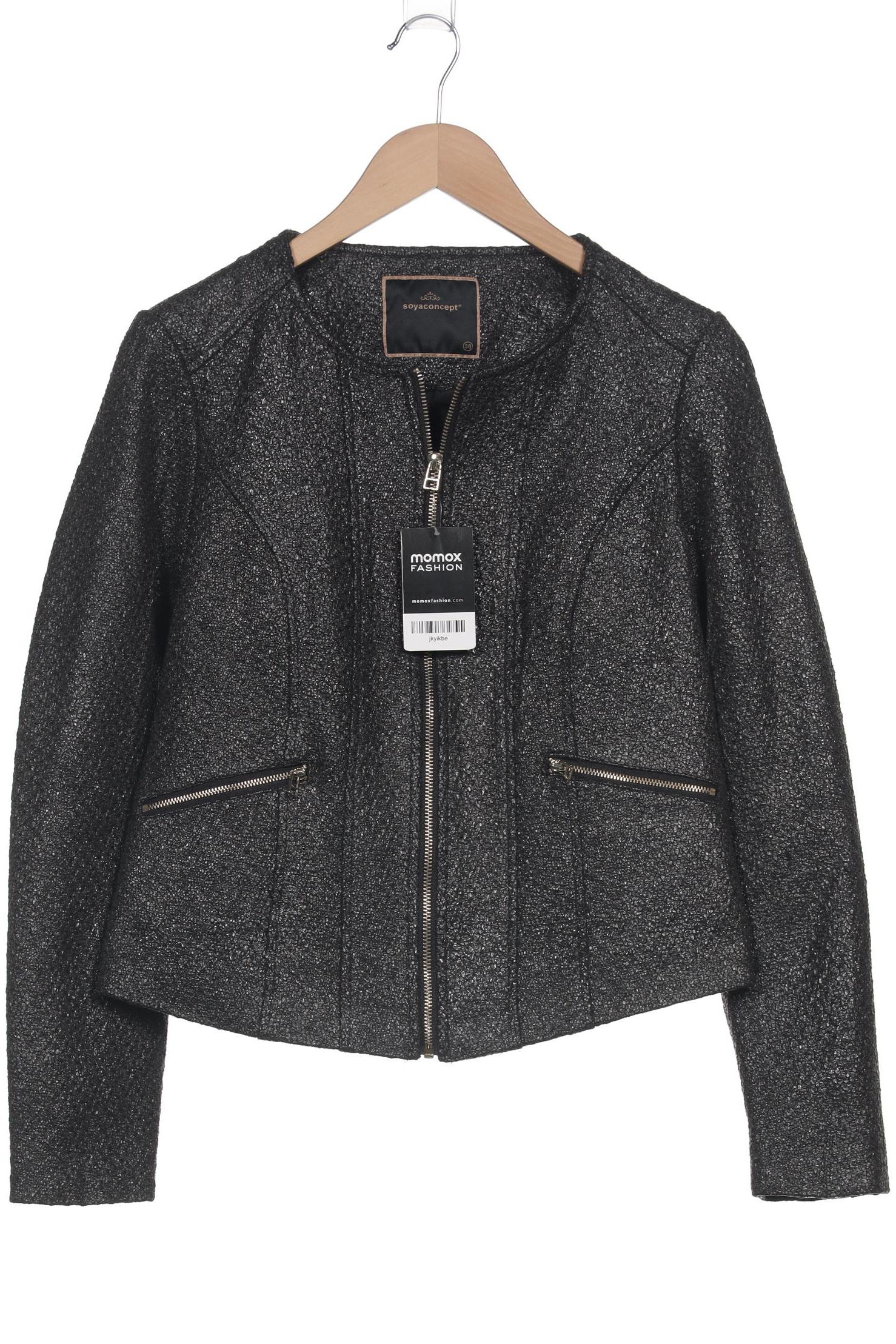

soyaconcept Damen Jacke, schwarz, Gr. 36