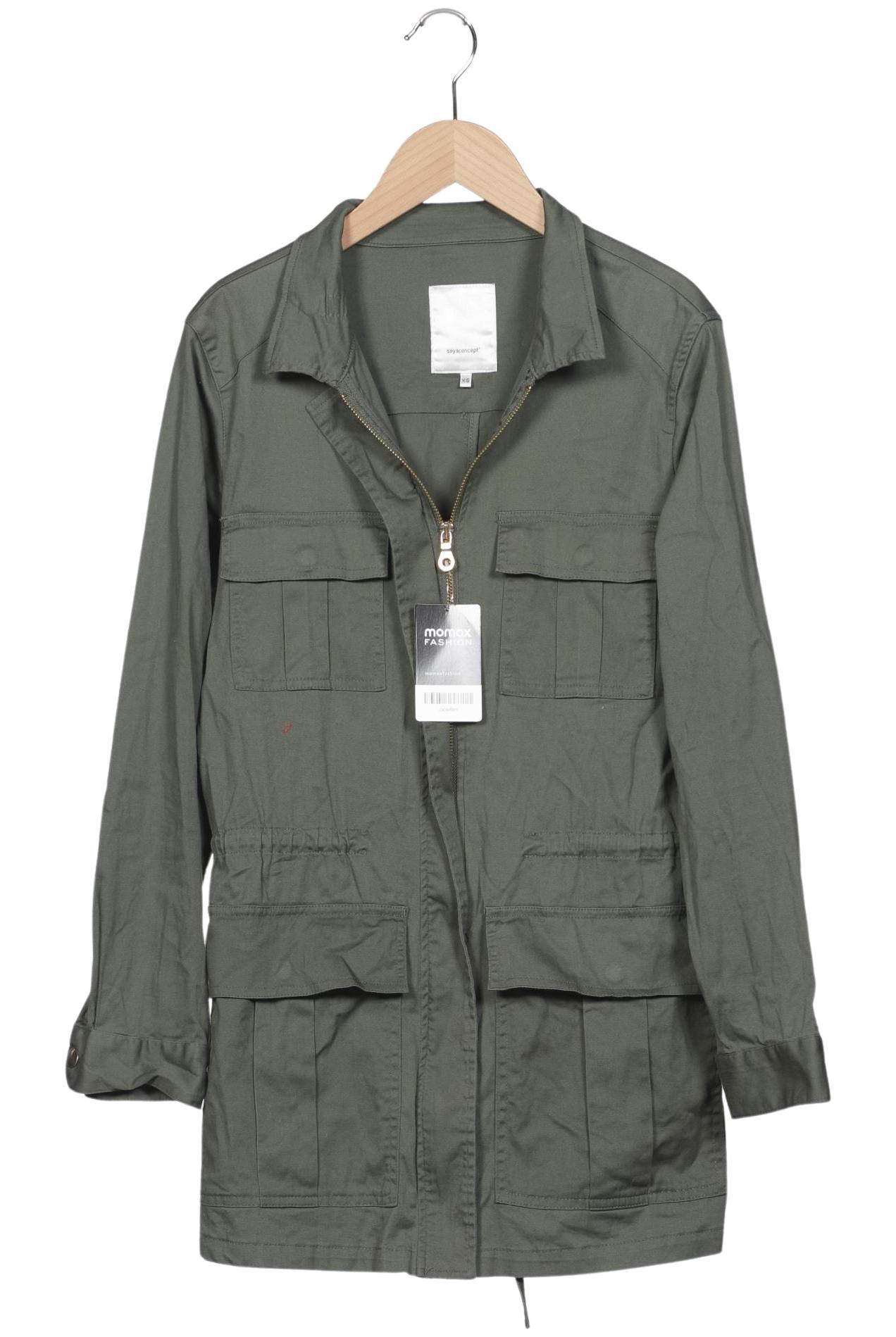 

soyaconcept Damen Jacke, grün, Gr. 34