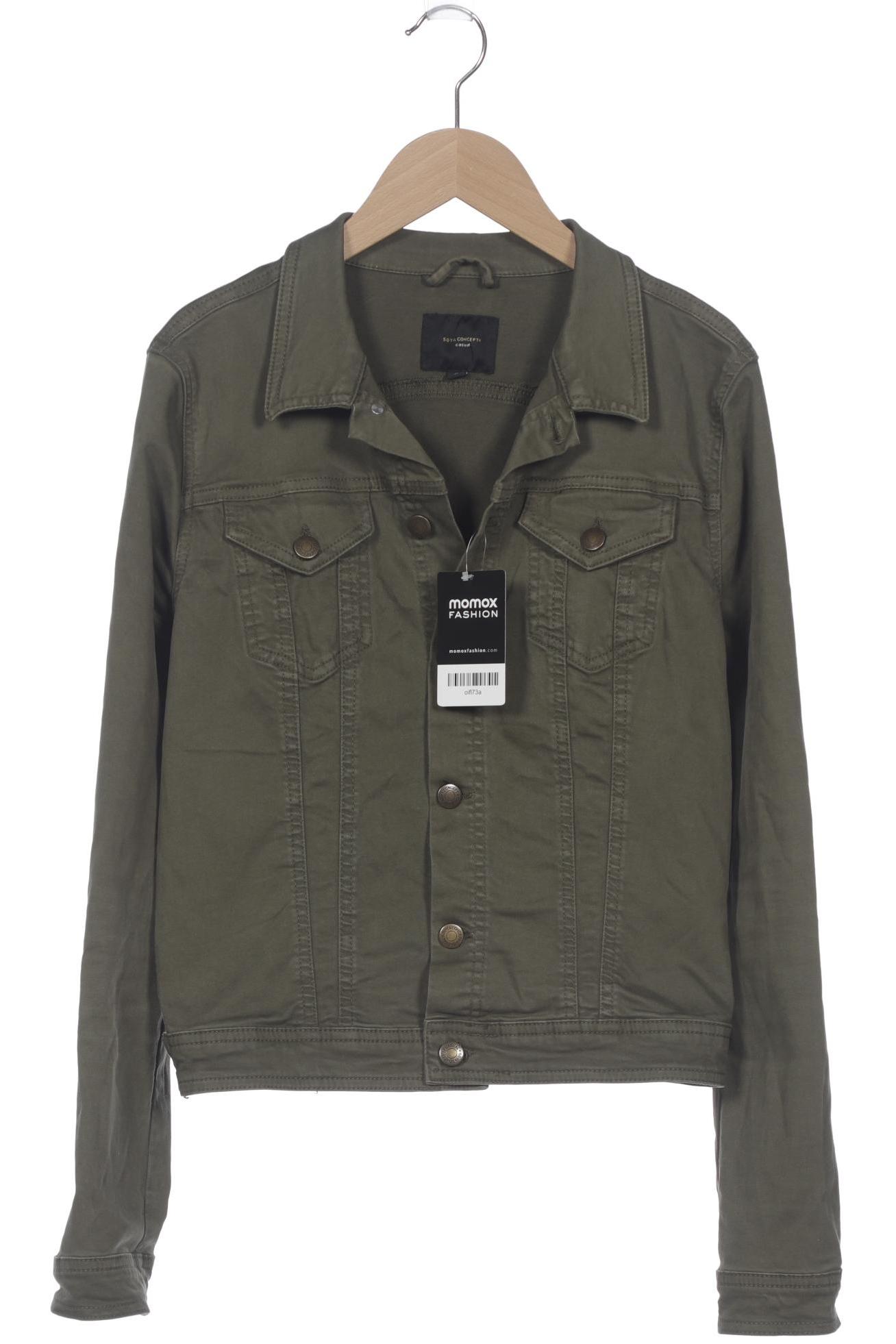 

soyaconcept Damen Jacke, grün, Gr. 38