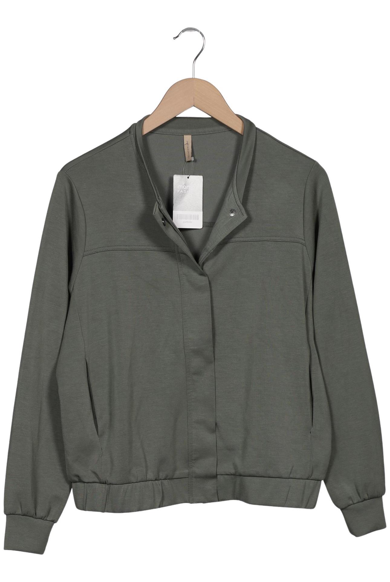 

soyaconcept Damen Jacke, grün, Gr. 38