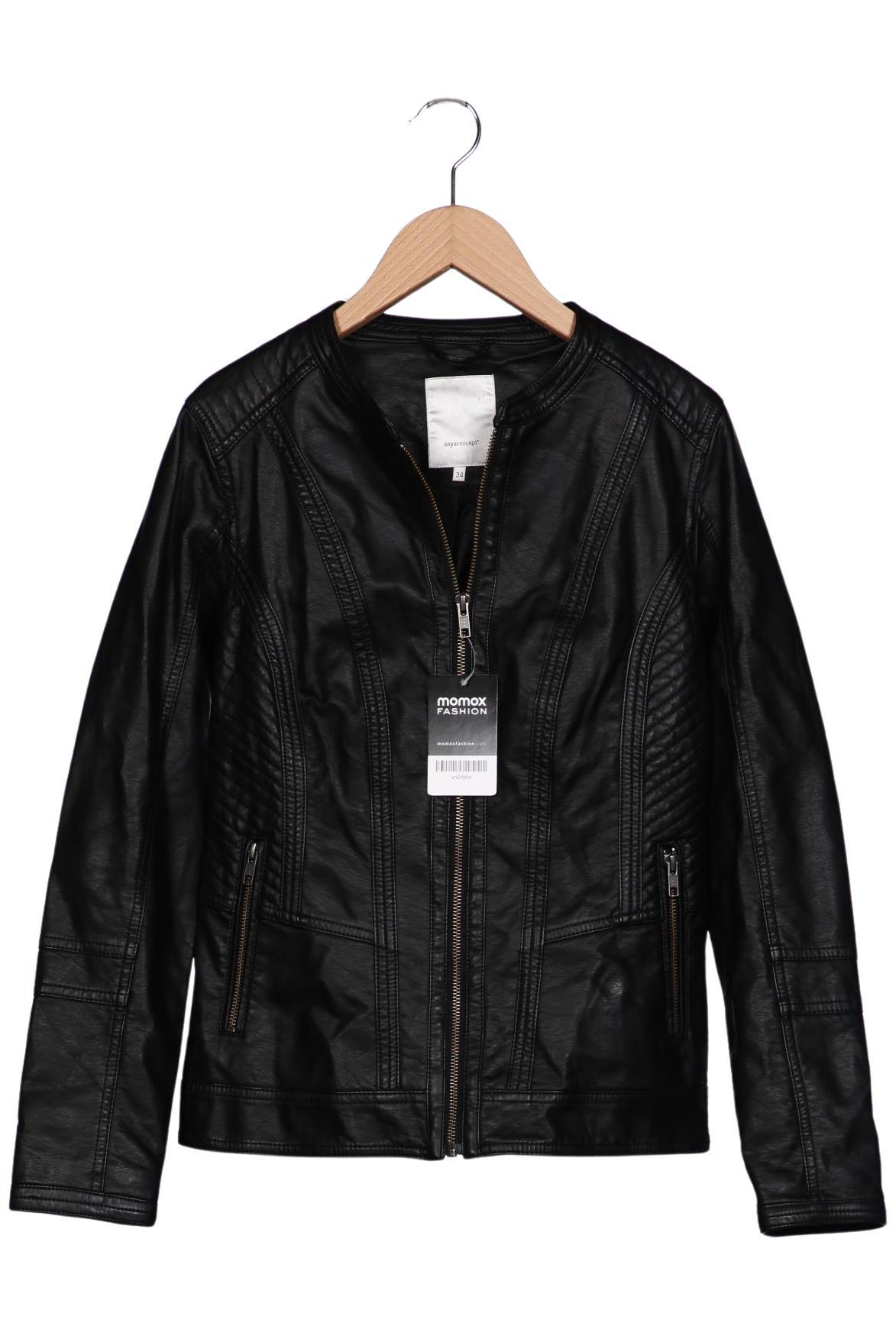 

soyaconcept Damen Jacke, schwarz, Gr. 34