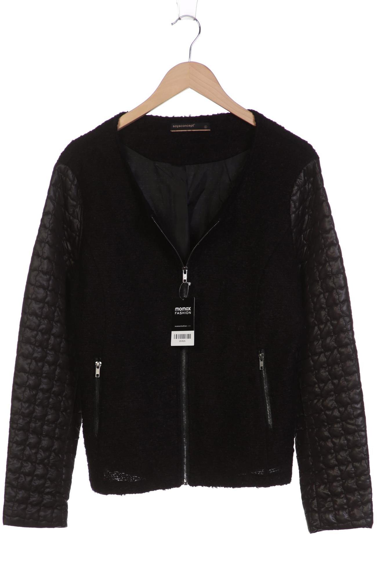 

soyaconcept Damen Jacke, schwarz, Gr. 44