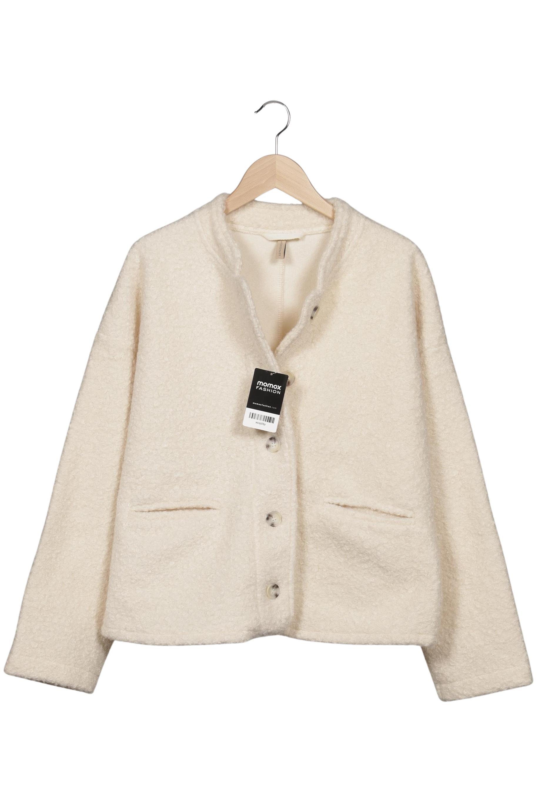 

soyaconcept Damen Jacke, cremeweiß, Gr. 44