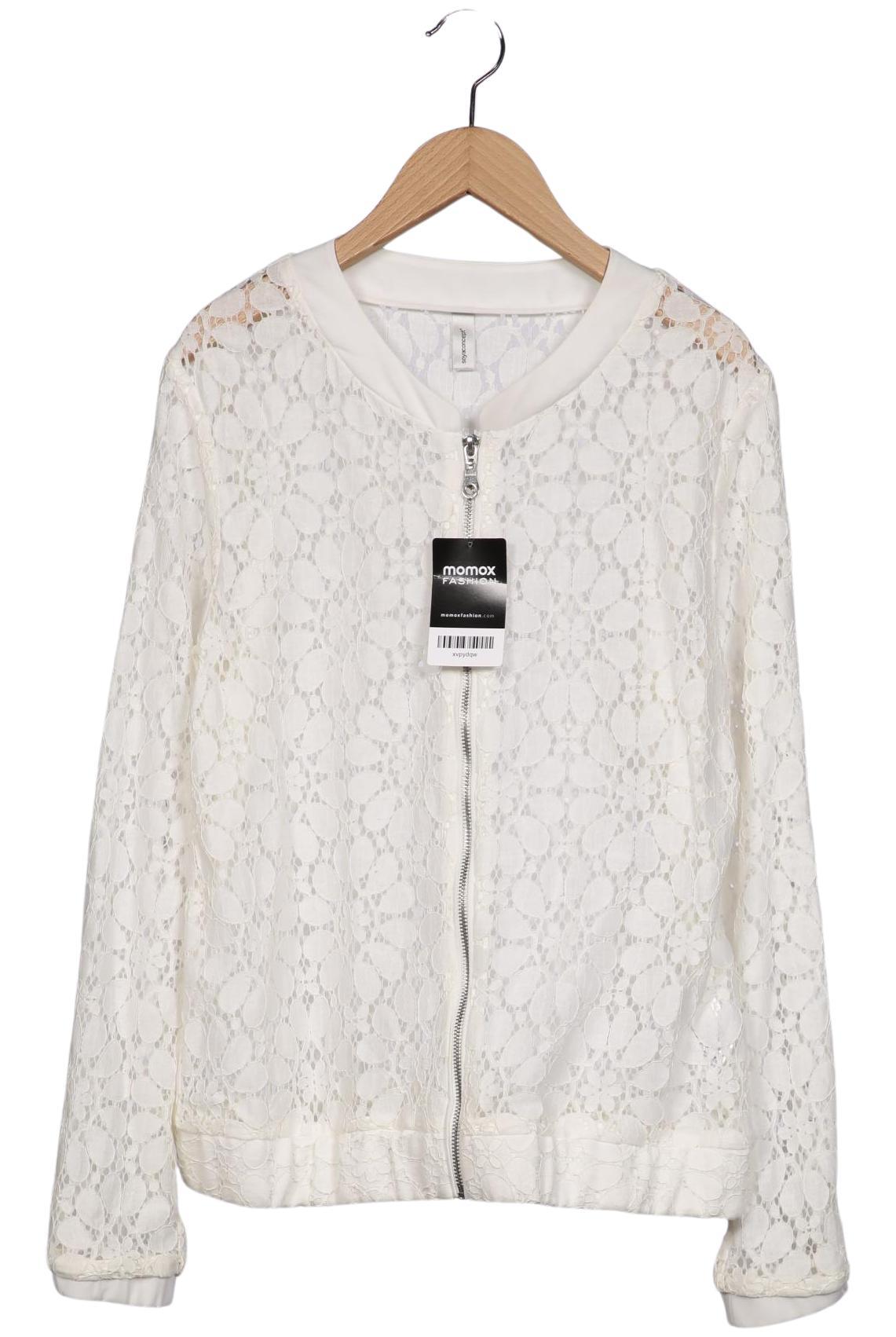 

soyaconcept Damen Jacke, cremeweiß, Gr. 38
