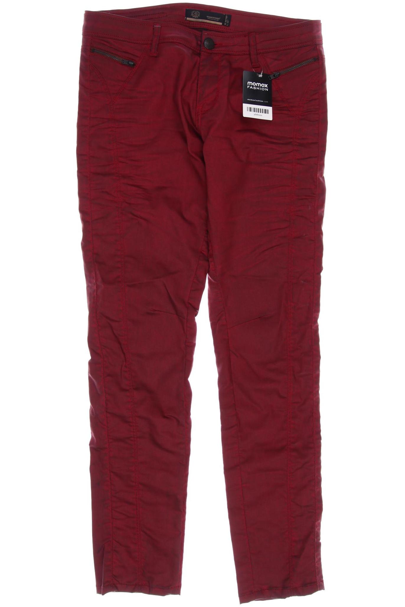 

soyaconcept Damen Jeans, rot