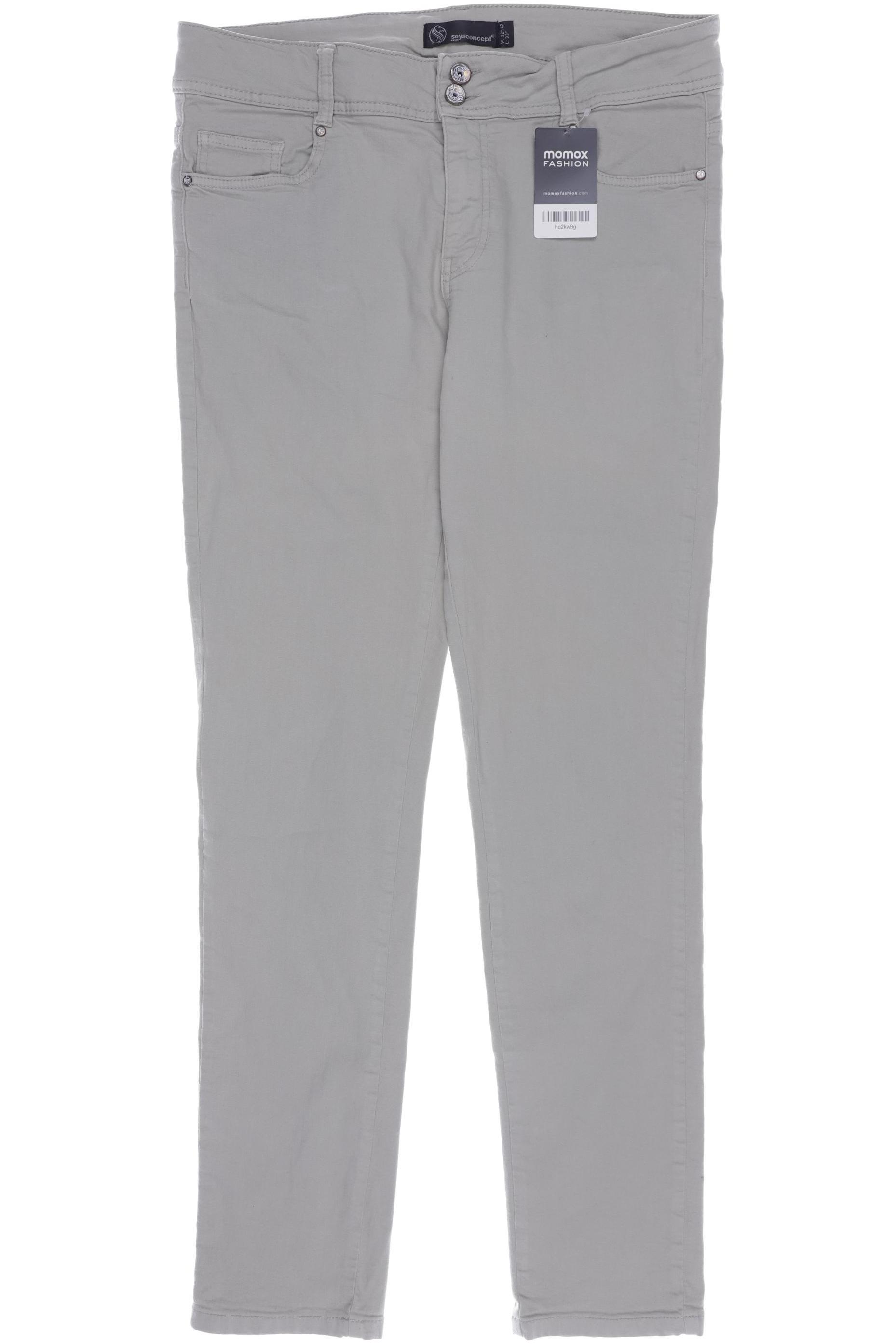 

soyaconcept Damen Jeans, hellgrün, Gr. 32