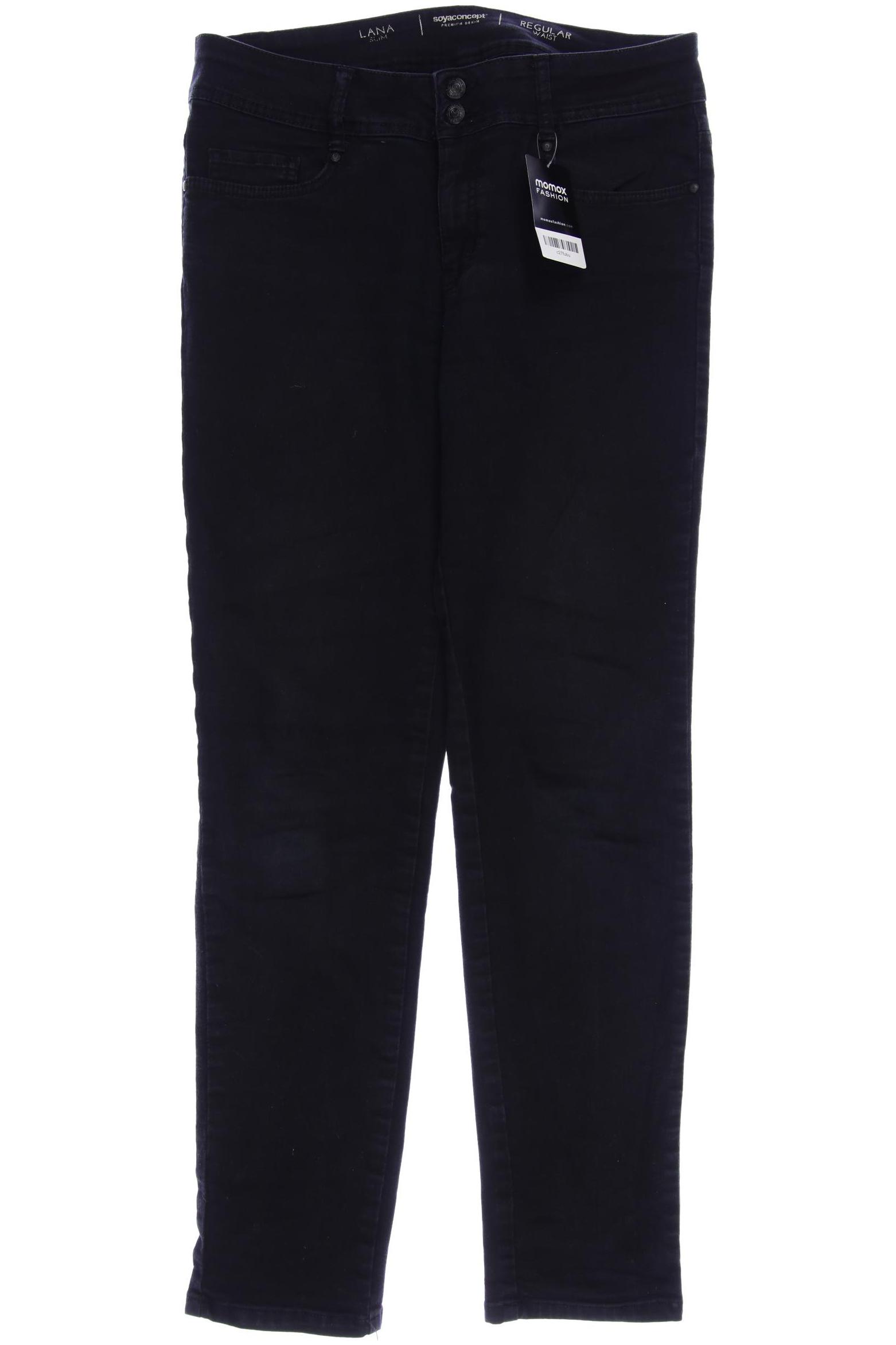 

soyaconcept Damen Jeans, schwarz, Gr. 31