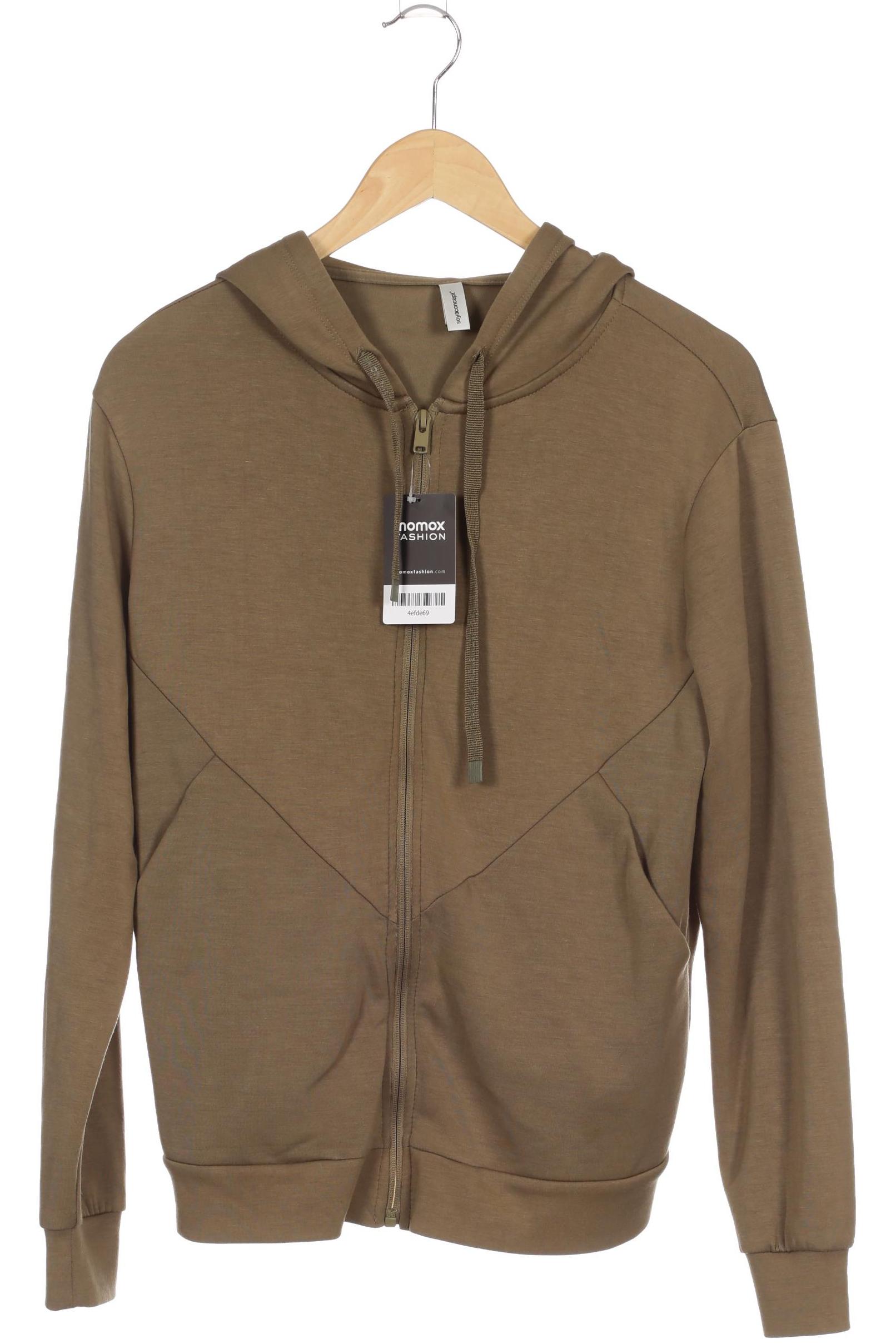 

soyaconcept Damen Kapuzenpullover, grün, Gr. 36