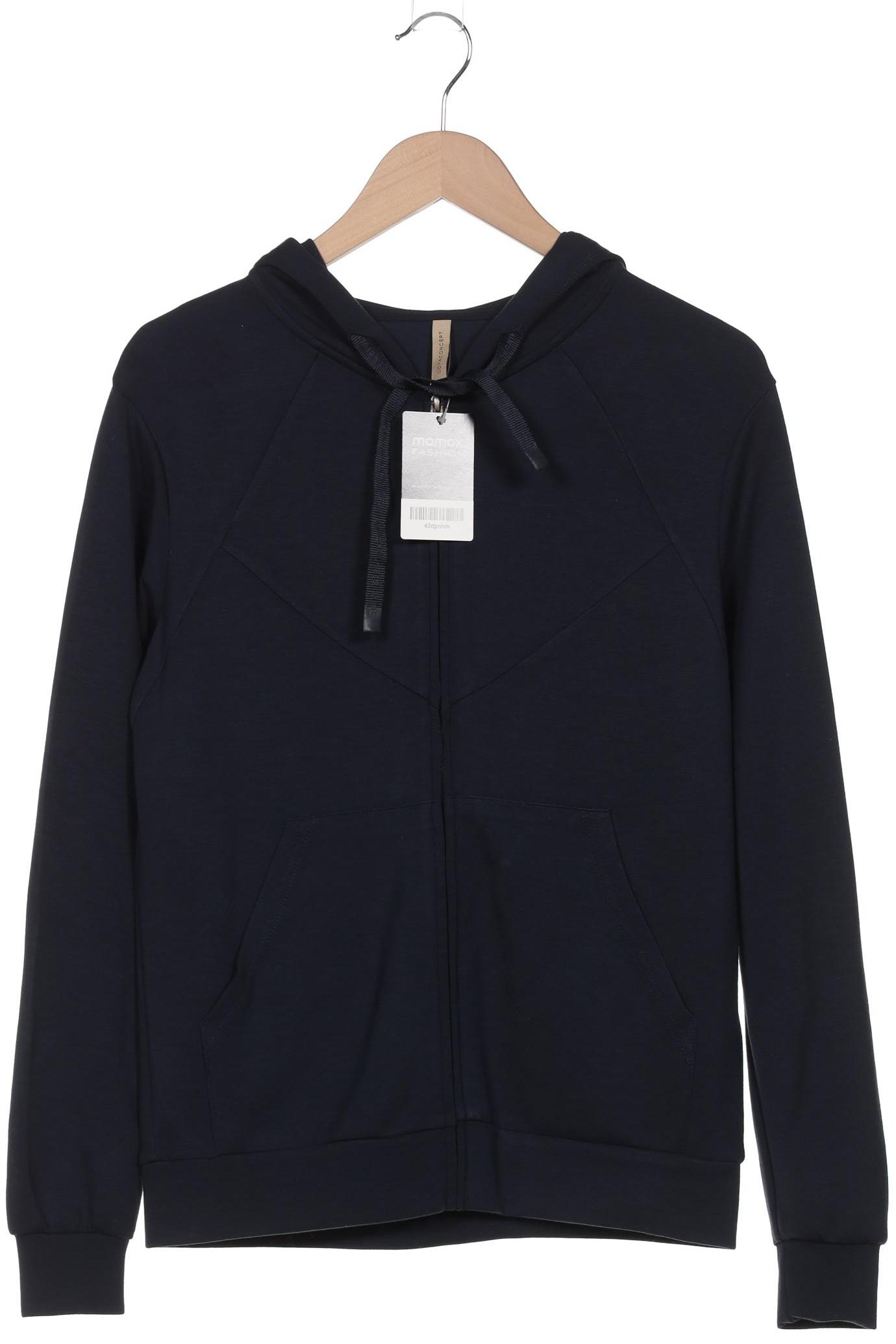 

soyaconcept Damen Kapuzenpullover, marineblau, Gr. 36