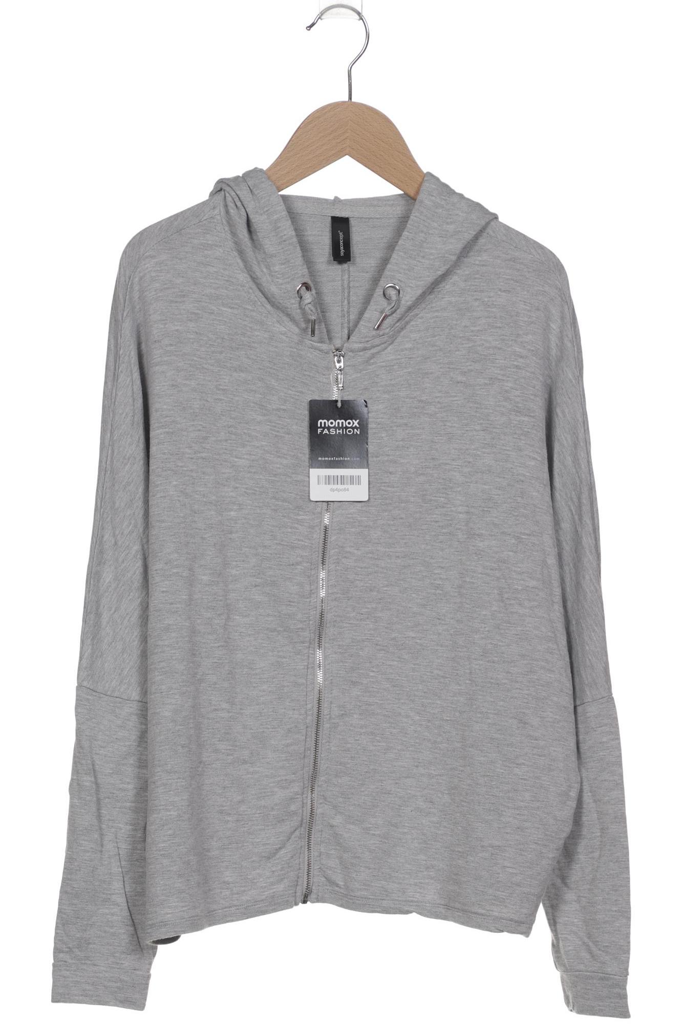 

soyaconcept Damen Kapuzenpullover, grau, Gr. 36