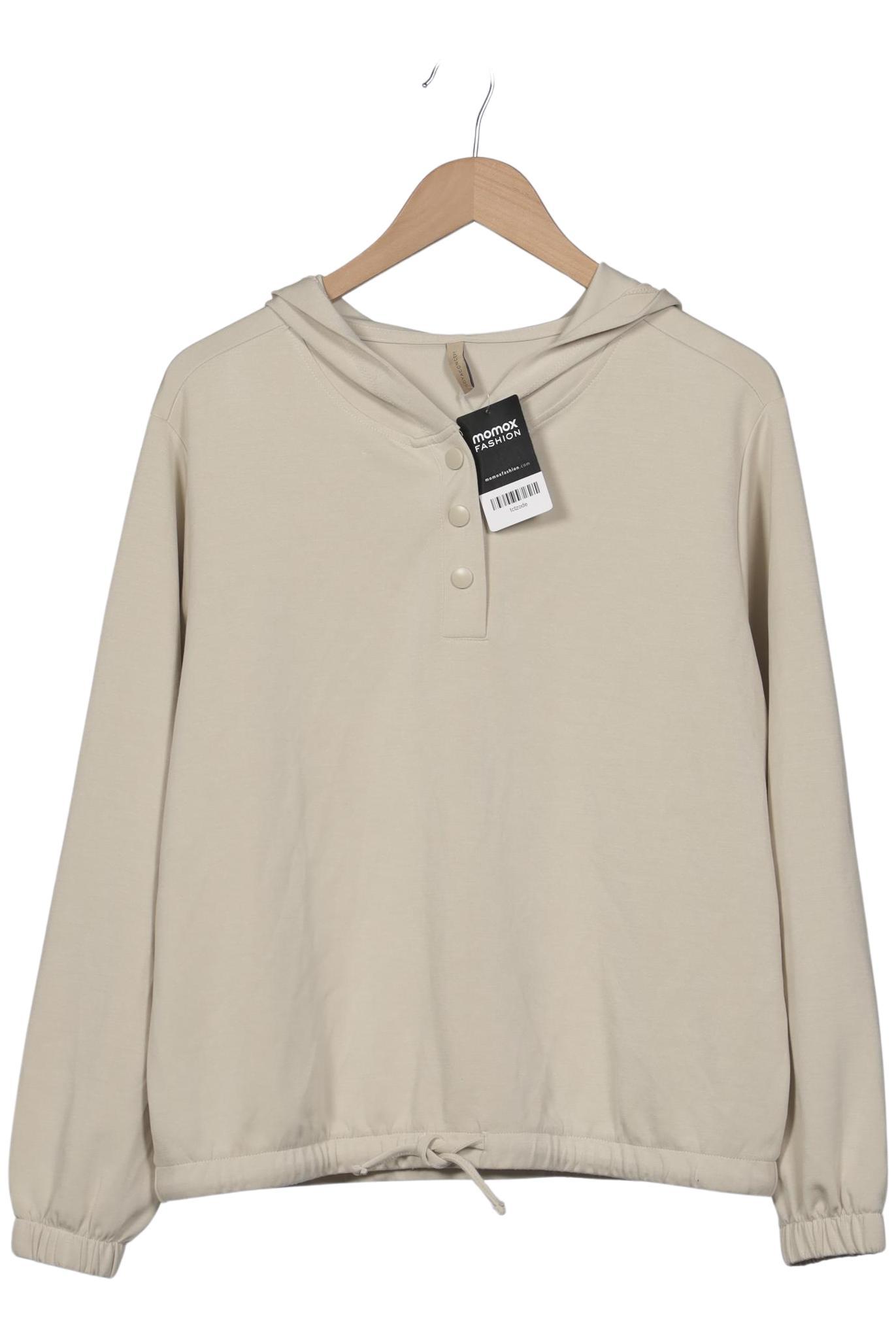 

soyaconcept Damen Kapuzenpullover, beige, Gr. 38