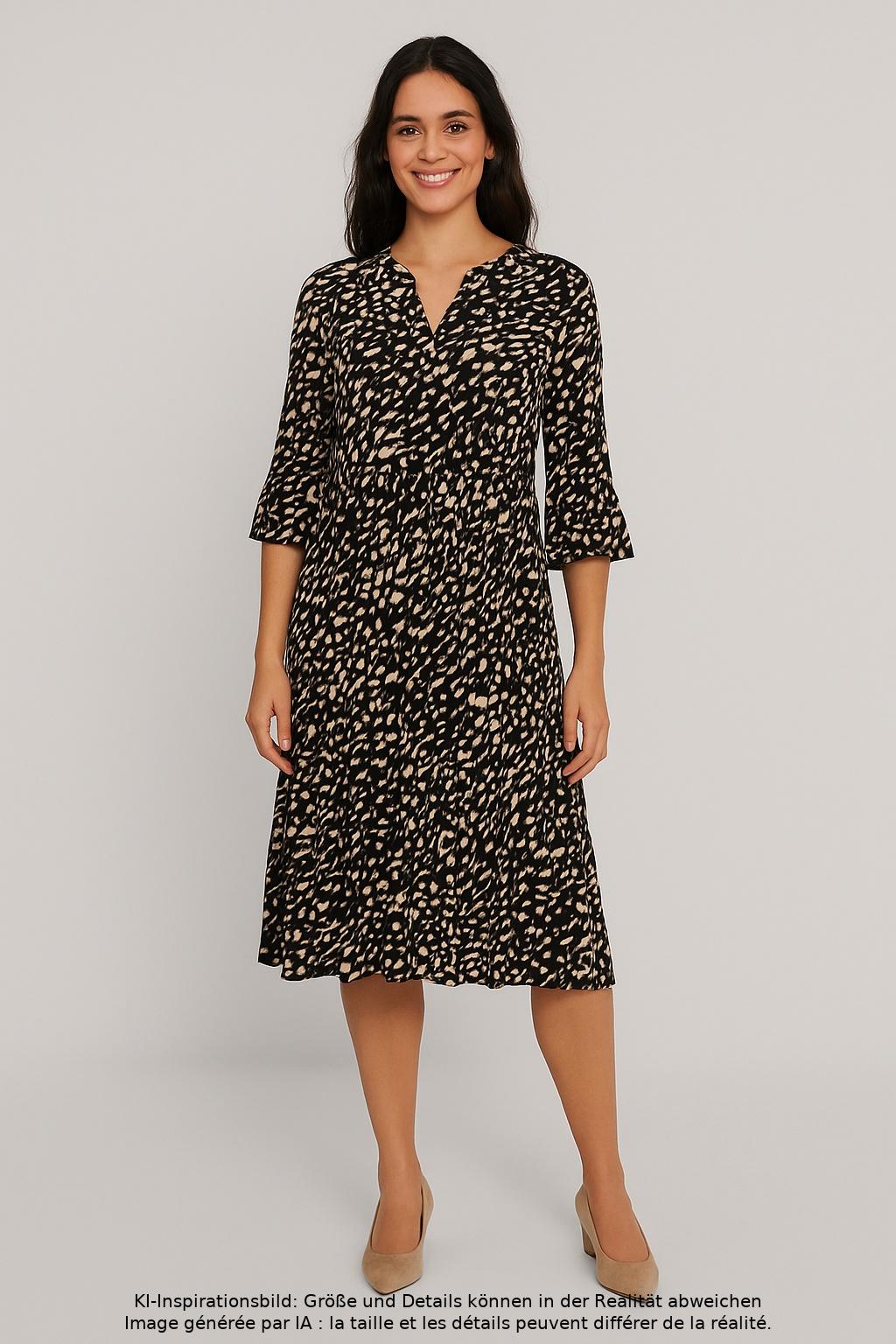 

soyaconcept Damen Kleid, mehrfarbig, Gr. 38