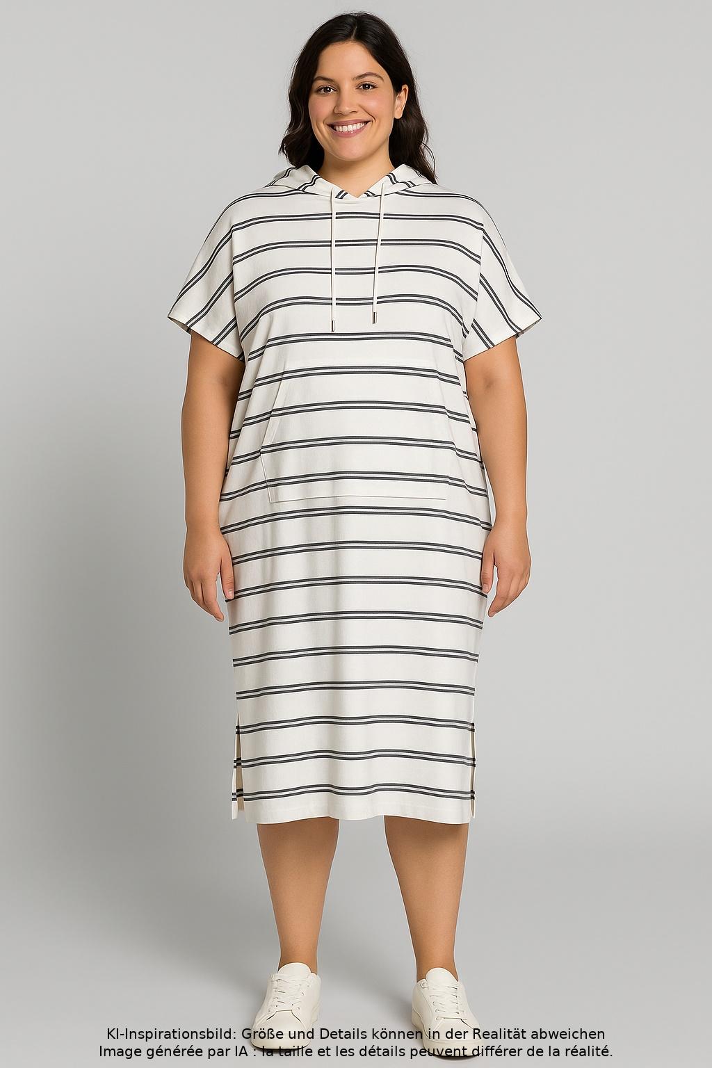 

soyaconcept Damen Kleid, weiß, Gr. 44