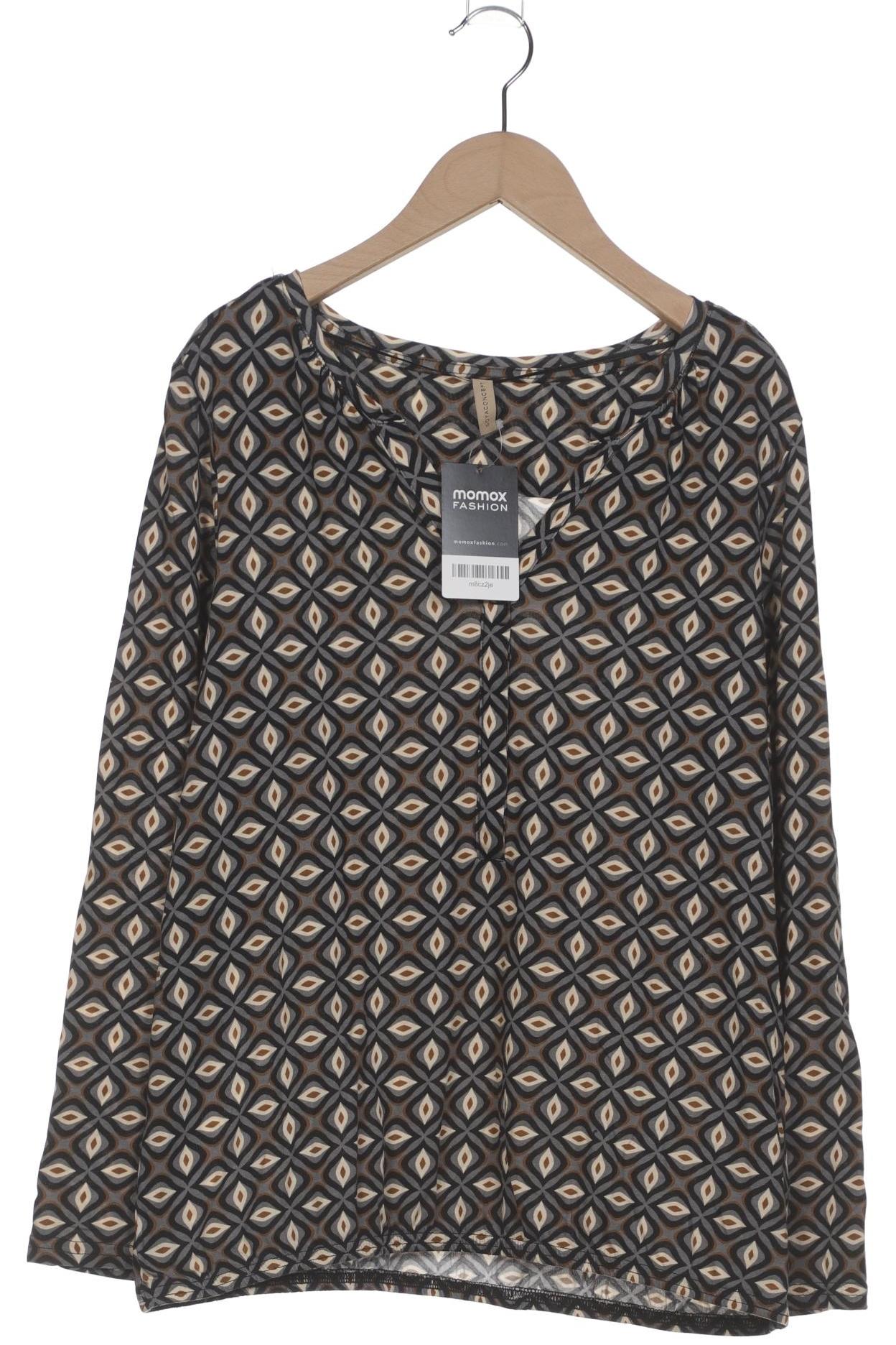 

soyaconcept Damen Langarmshirt, grau, Gr. 38