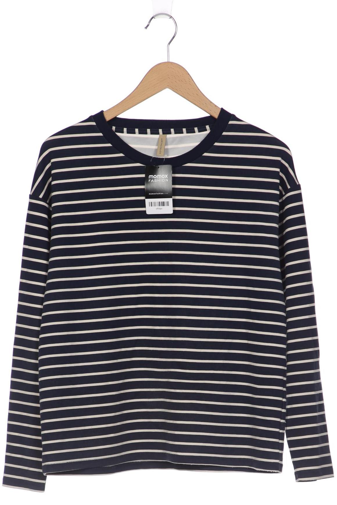 

soyaconcept Damen Langarmshirt, marineblau