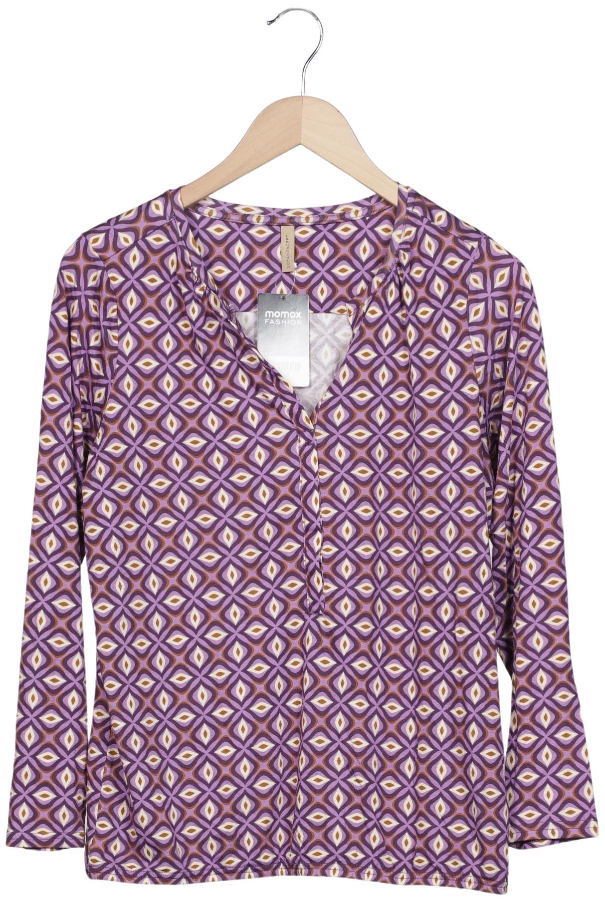 

soyaconcept Damen Langarmshirt, flieder, Gr. 36