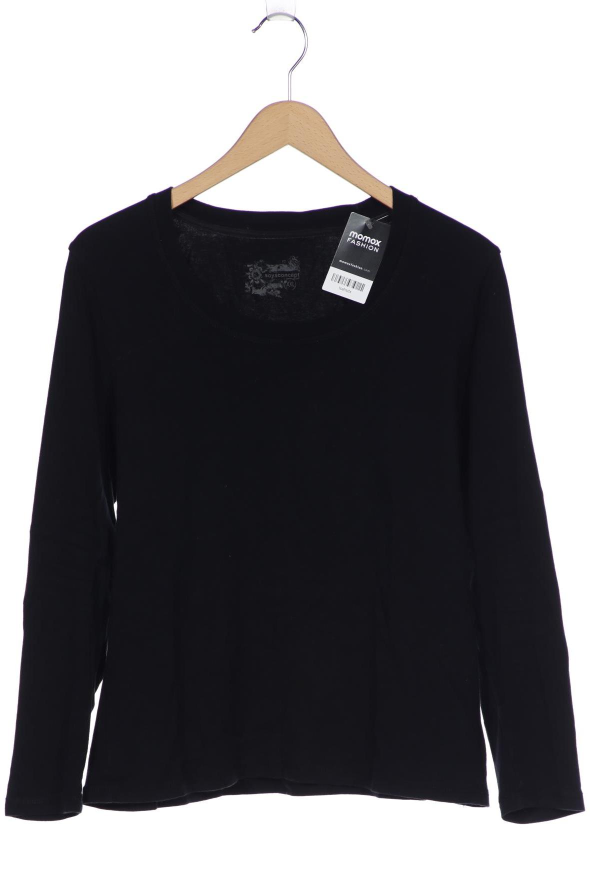 

soyaconcept Damen Langarmshirt, schwarz