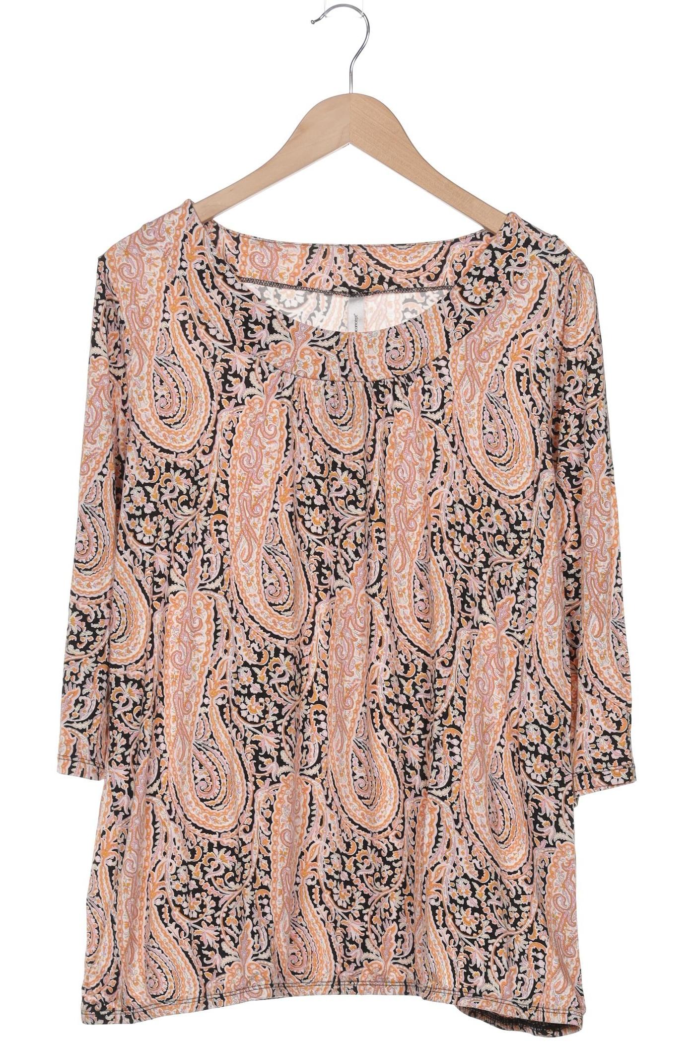 

soyaconcept Damen Langarmshirt, orange, Gr. 44