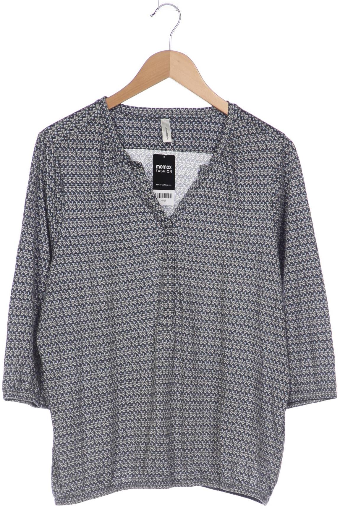 

soyaconcept Damen Langarmshirt, blau, Gr. 44