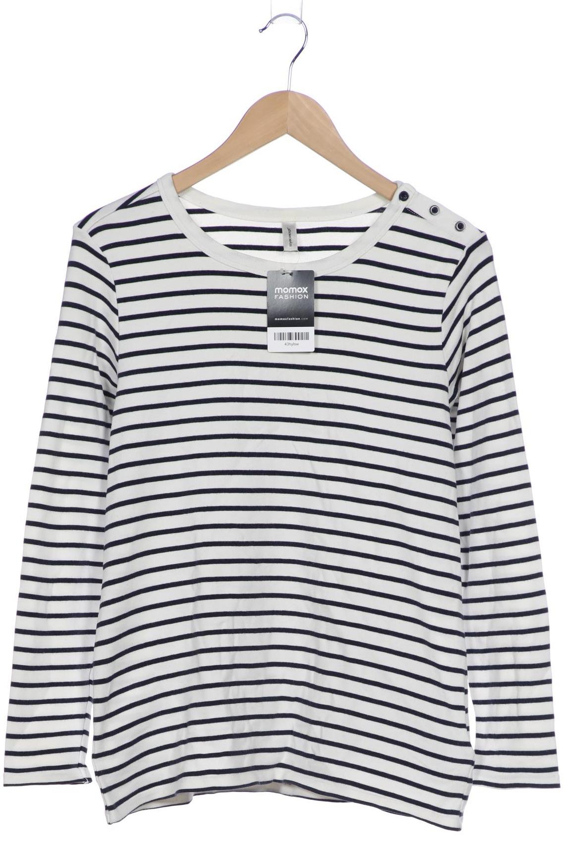 

soyaconcept Damen Langarmshirt, weiß, Gr. 42