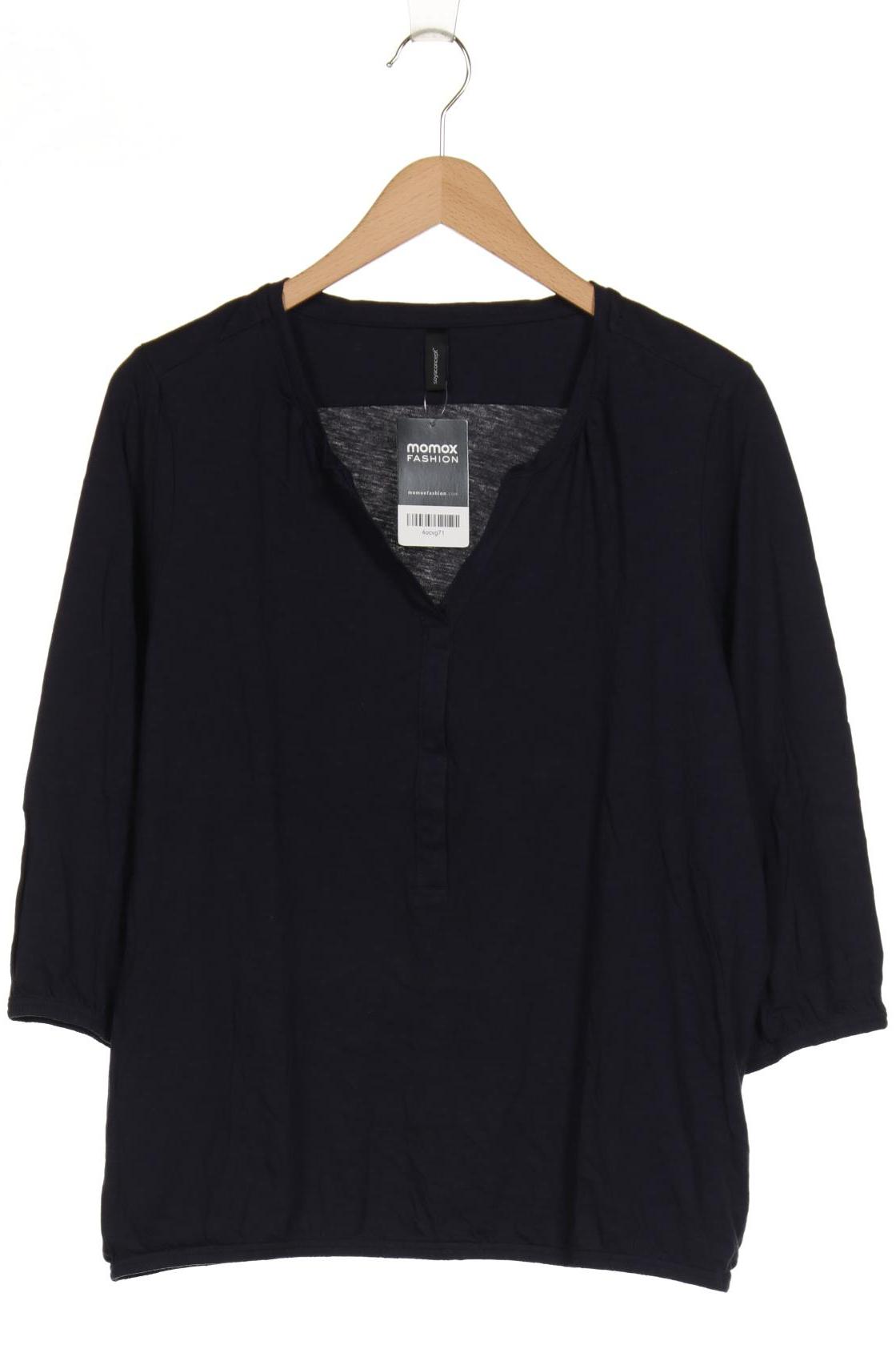 

soyaconcept Damen Langarmshirt, marineblau