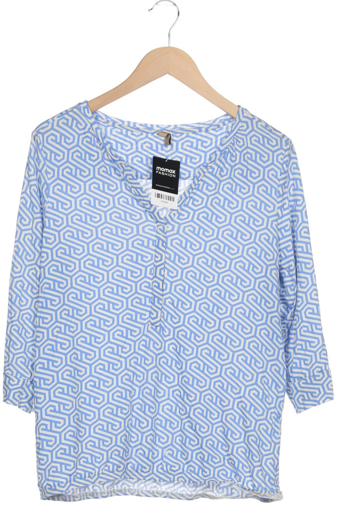 

soyaconcept Damen Langarmshirt, blau, Gr. 38