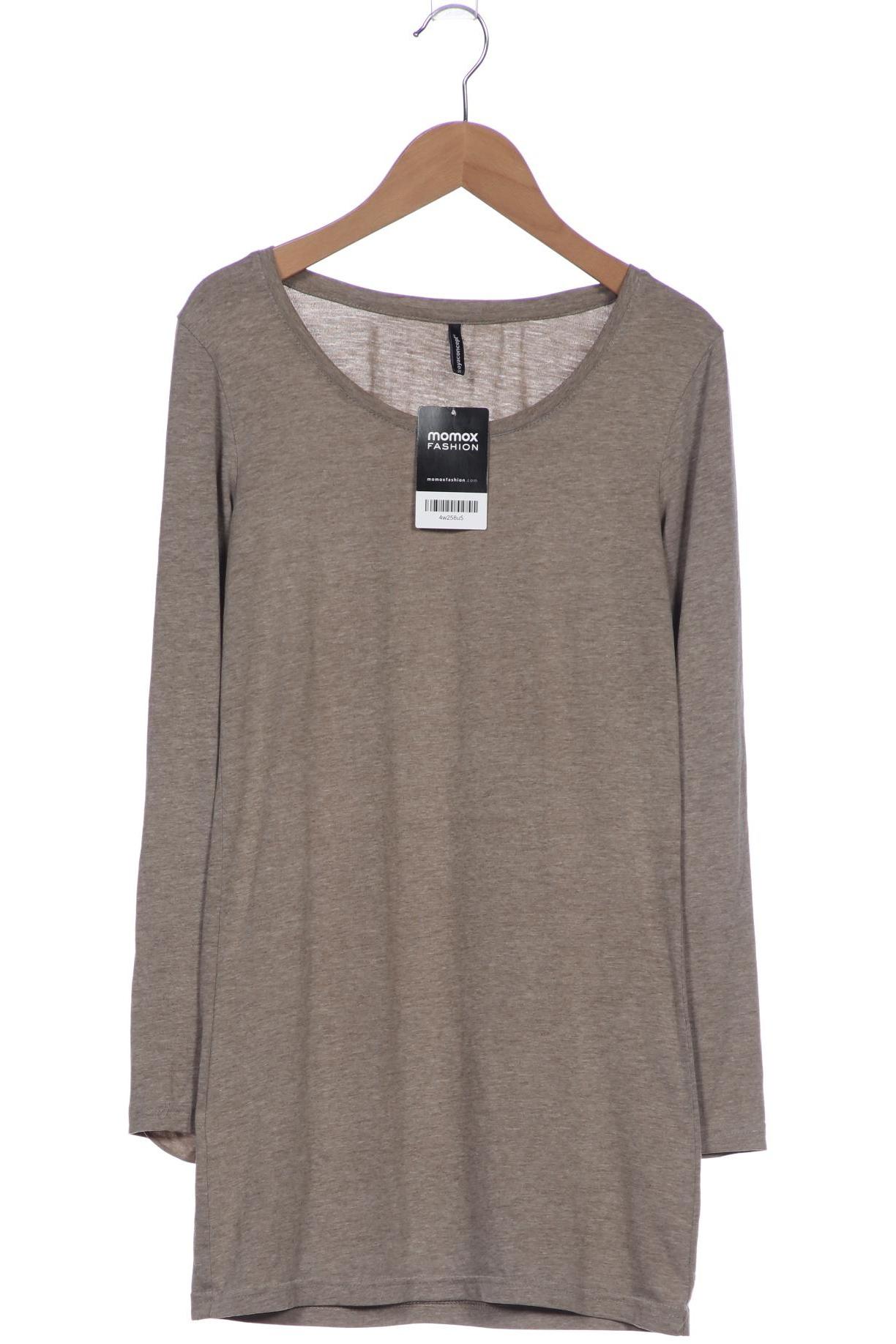 

soyaconcept Damen Langarmshirt, braun, Gr. 38
