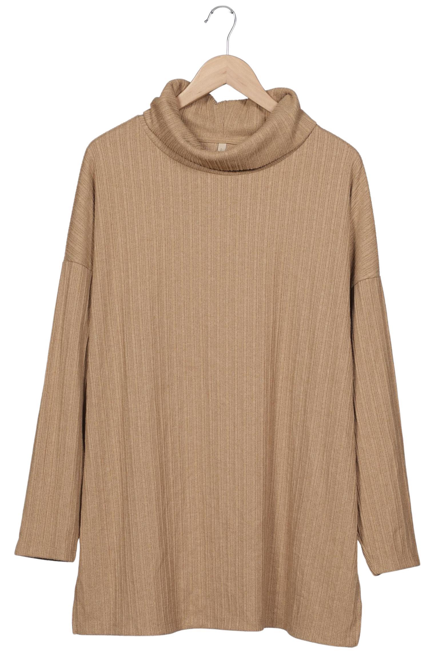 

soyaconcept Damen Langarmshirt, beige, Gr. 46