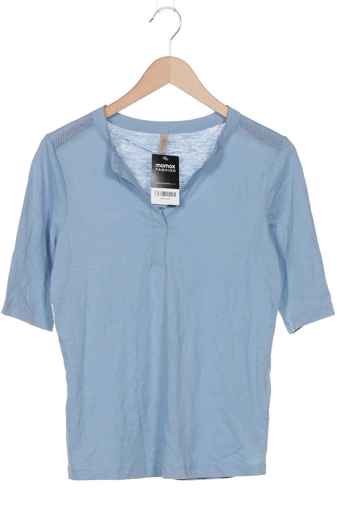 

soyaconcept Damen Langarmshirt, blau, Gr. 36