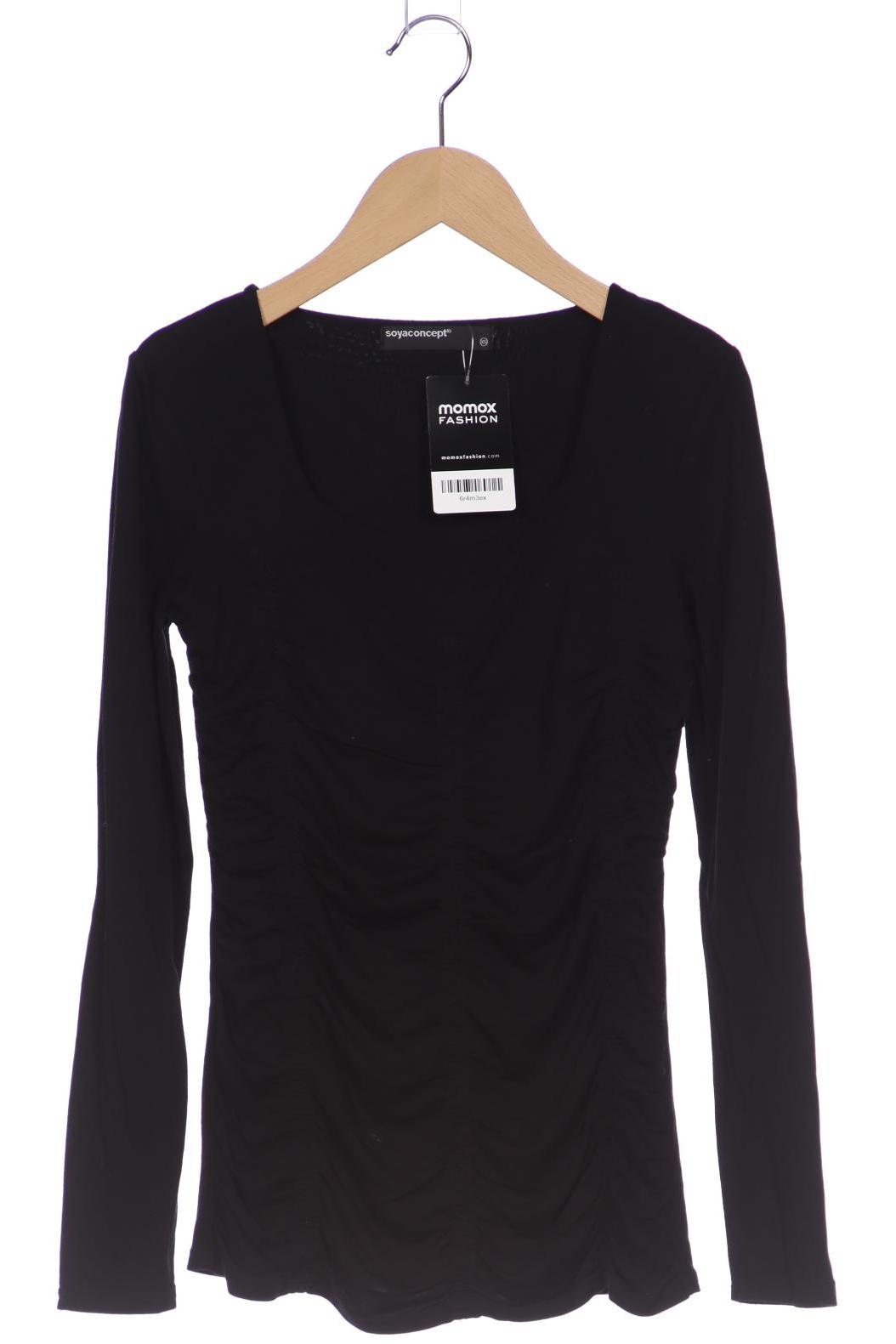 

soyaconcept Damen Langarmshirt, schwarz, Gr. 34