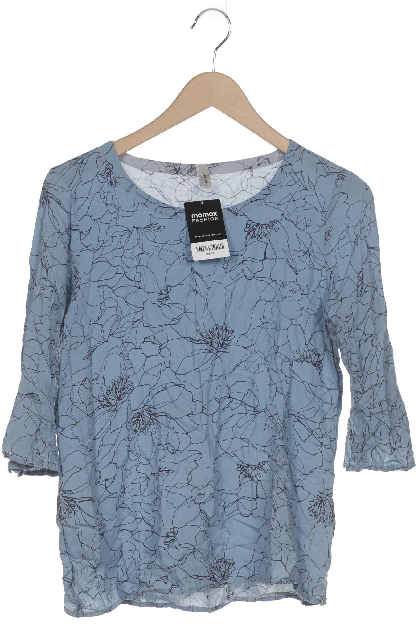 

soyaconcept Damen Langarmshirt, blau, Gr. 42