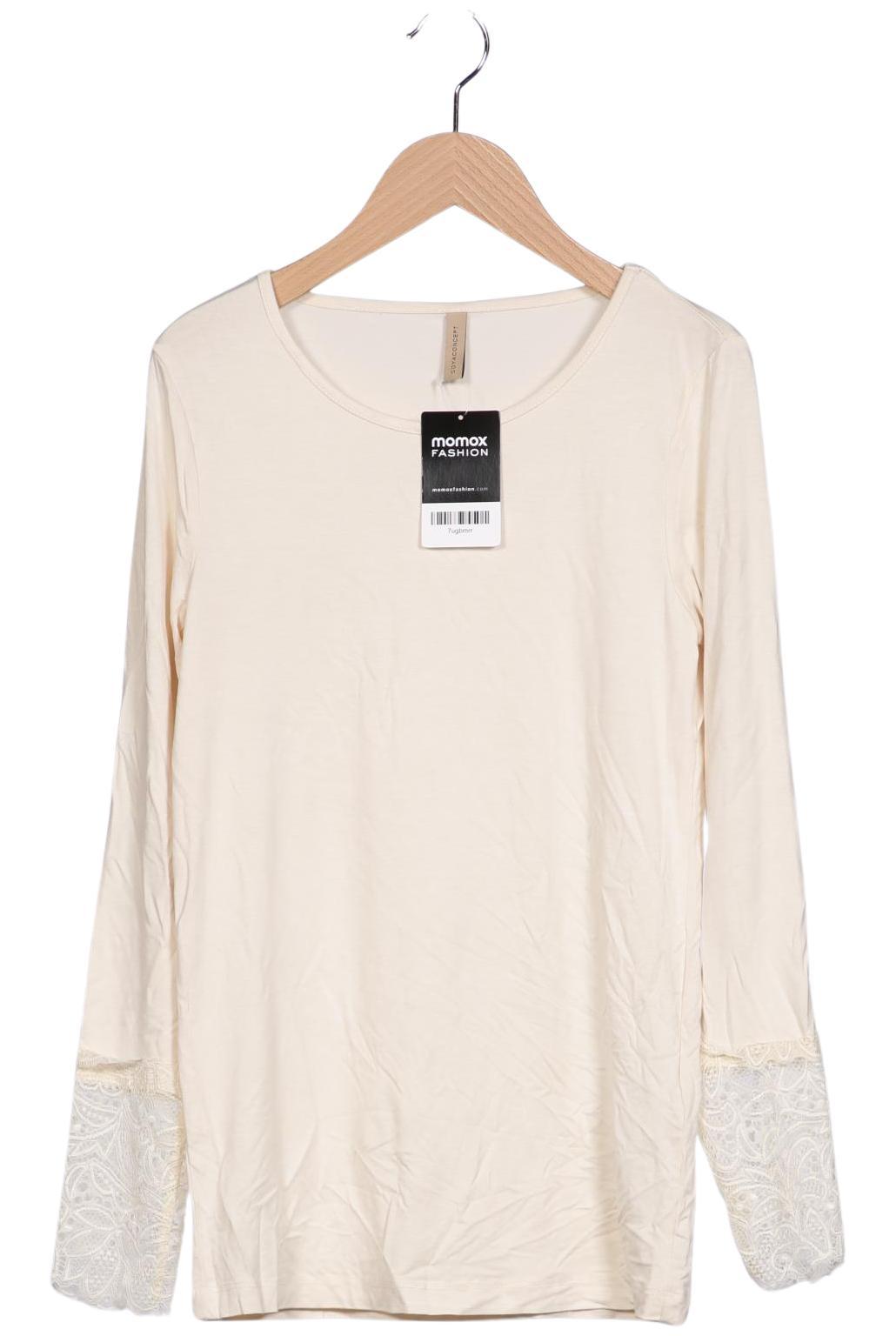 

soyaconcept Damen Langarmshirt, cremeweiß, Gr. 36