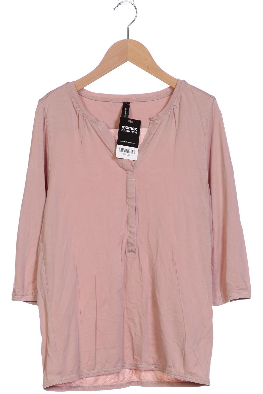 

soyaconcept Damen Langarmshirt, pink, Gr. 36