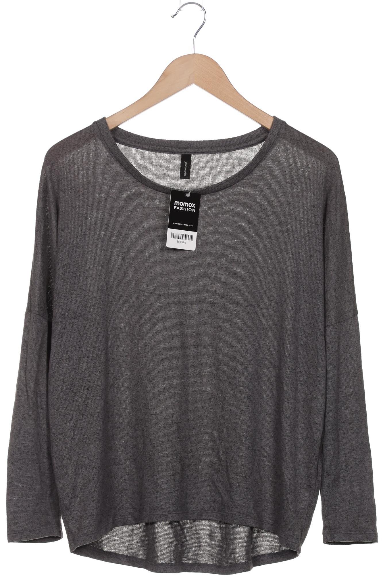 

soyaconcept Damen Langarmshirt, grau, Gr. 36