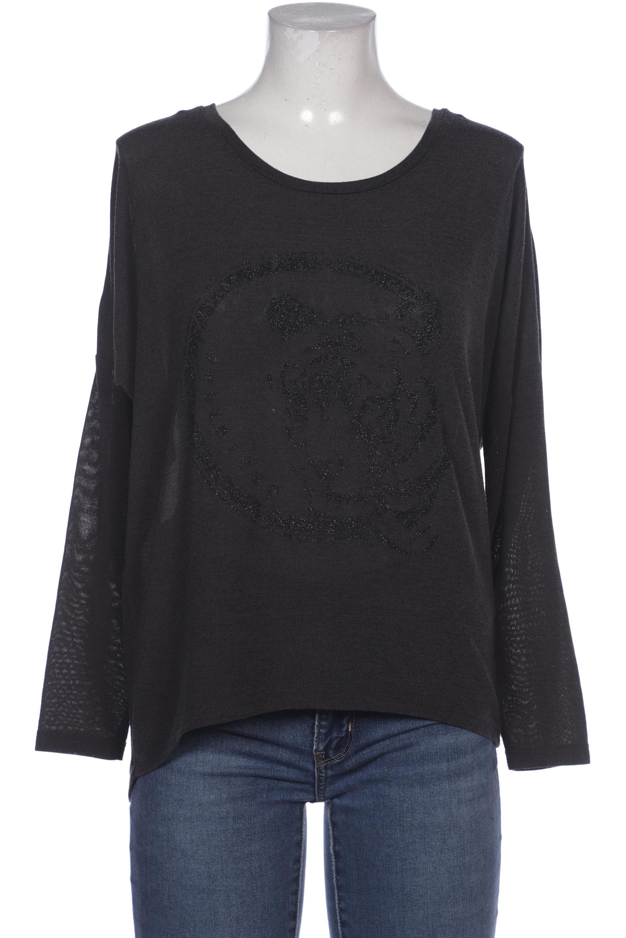 

soyaconcept Damen Langarmshirt, grau, Gr. 38