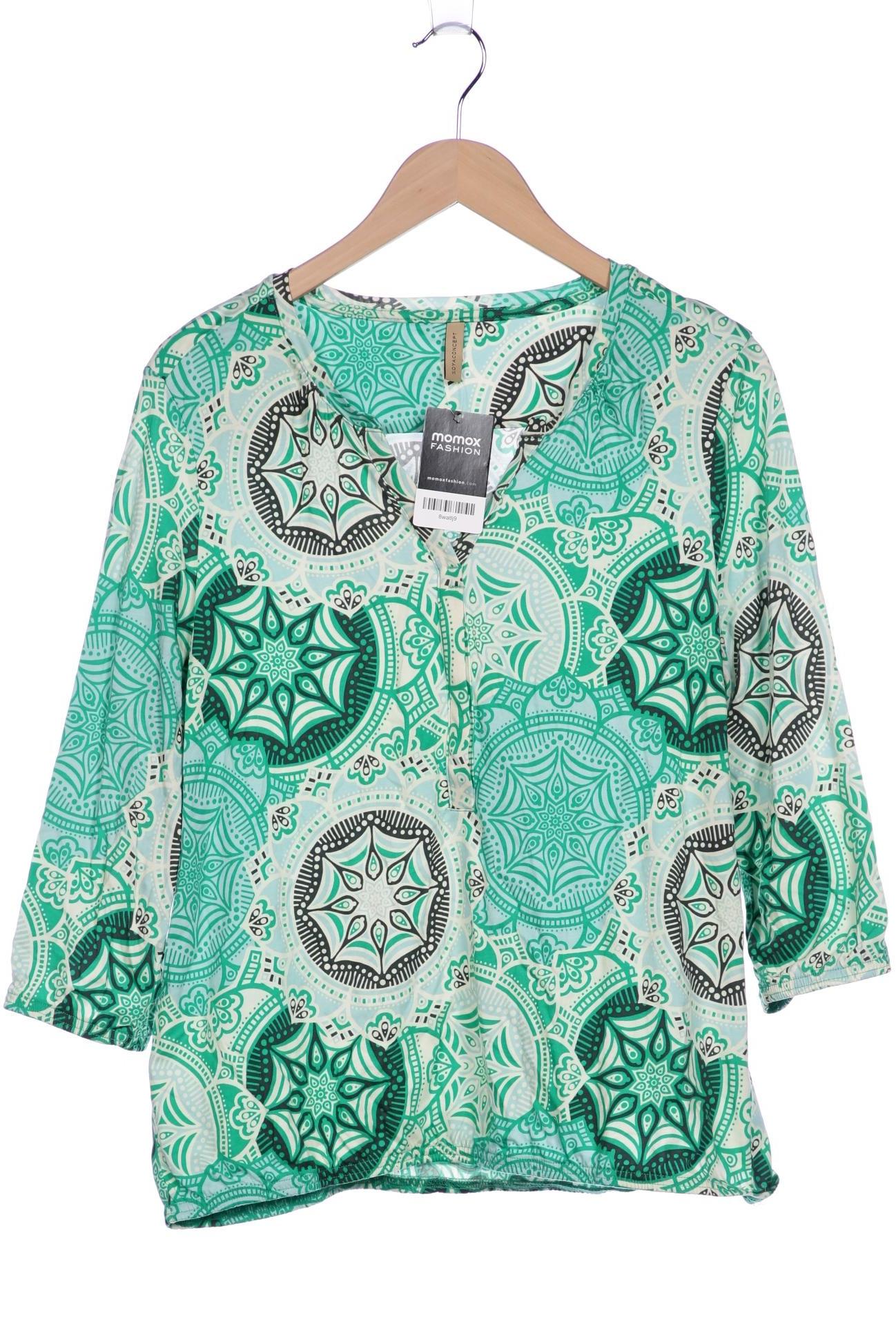 

soyaconcept Damen Langarmshirt, hellgrün, Gr. 44