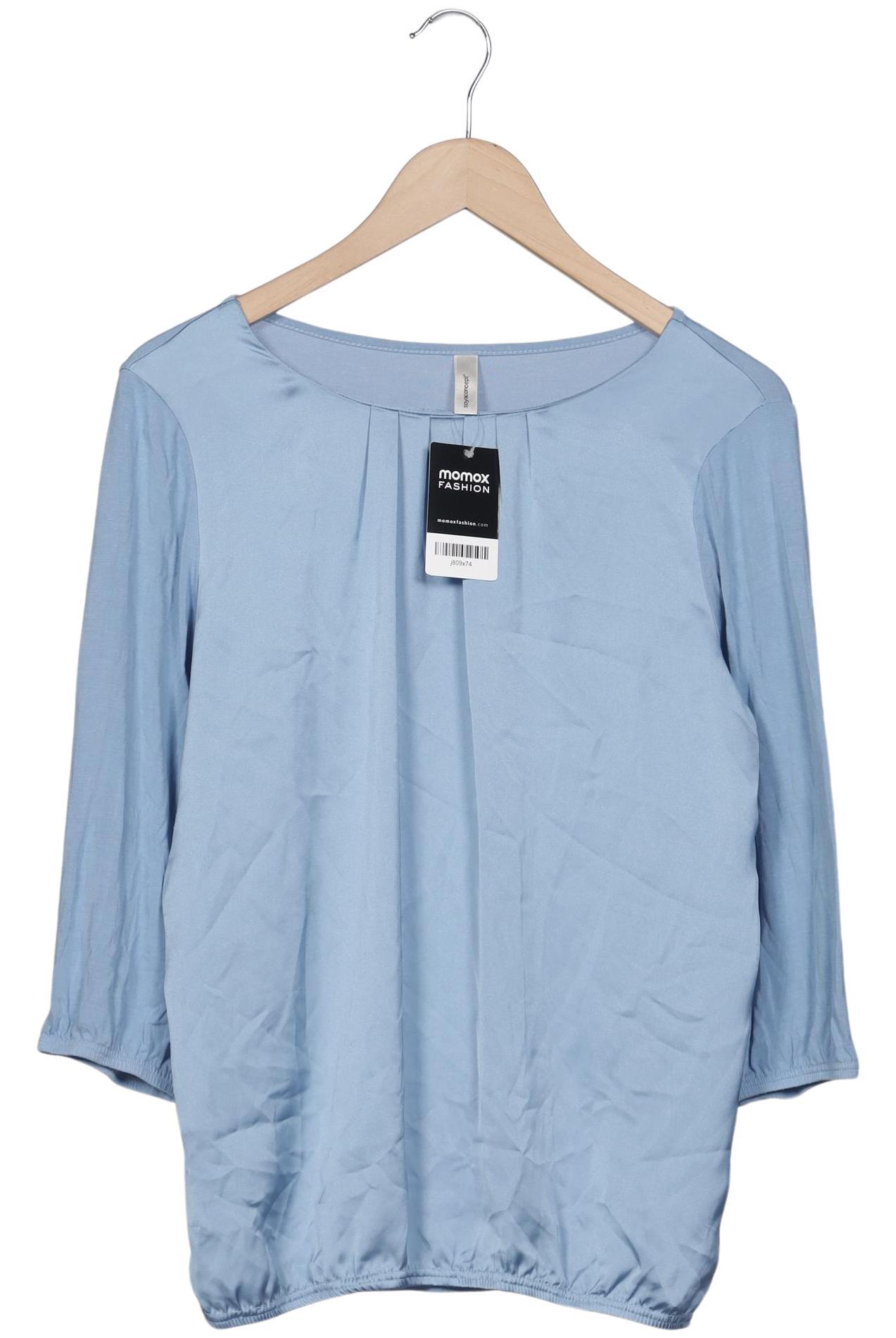 

soyaconcept Damen Langarmshirt, hellblau, Gr. 36