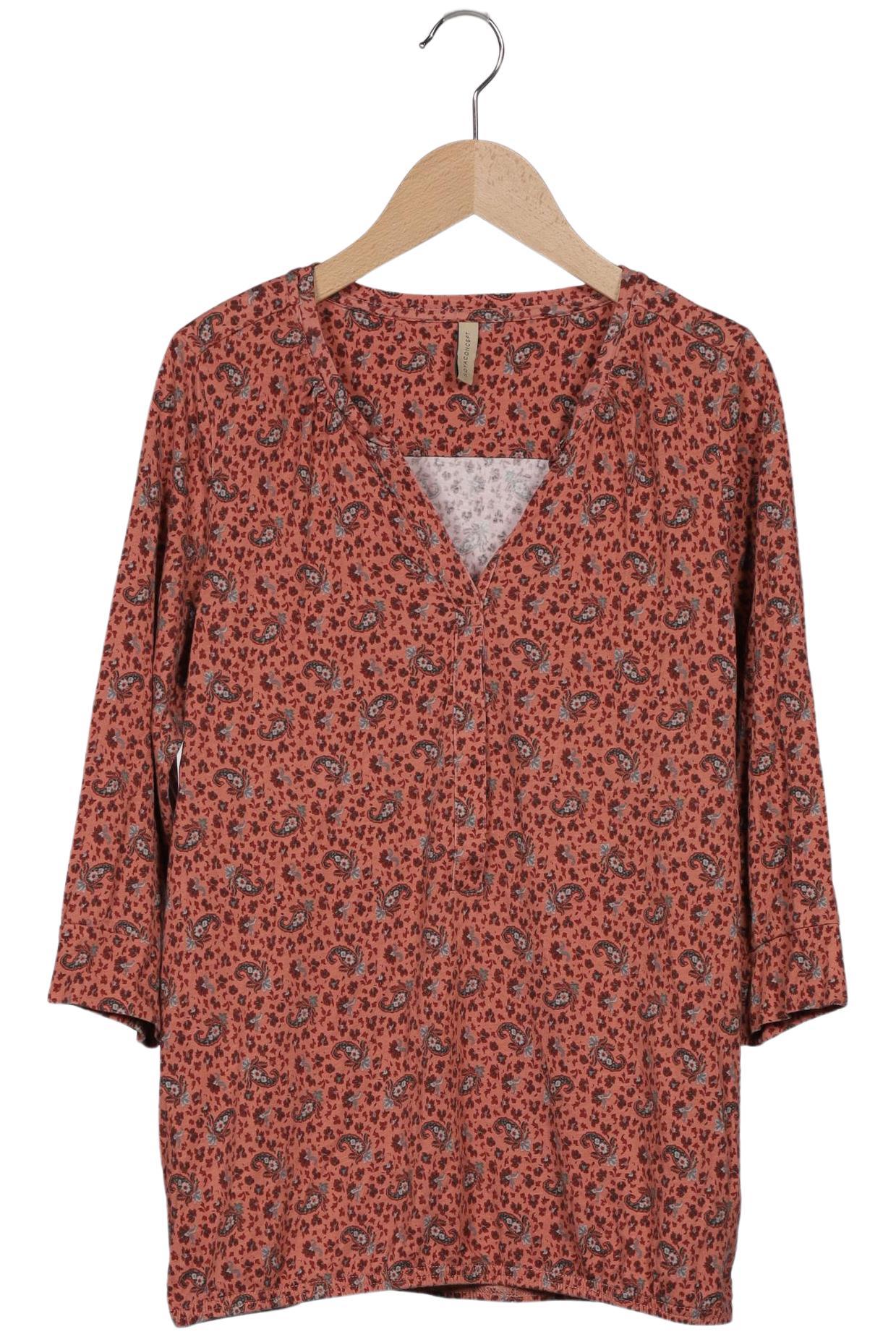 

soyaconcept Damen Langarmshirt, orange, Gr. 36