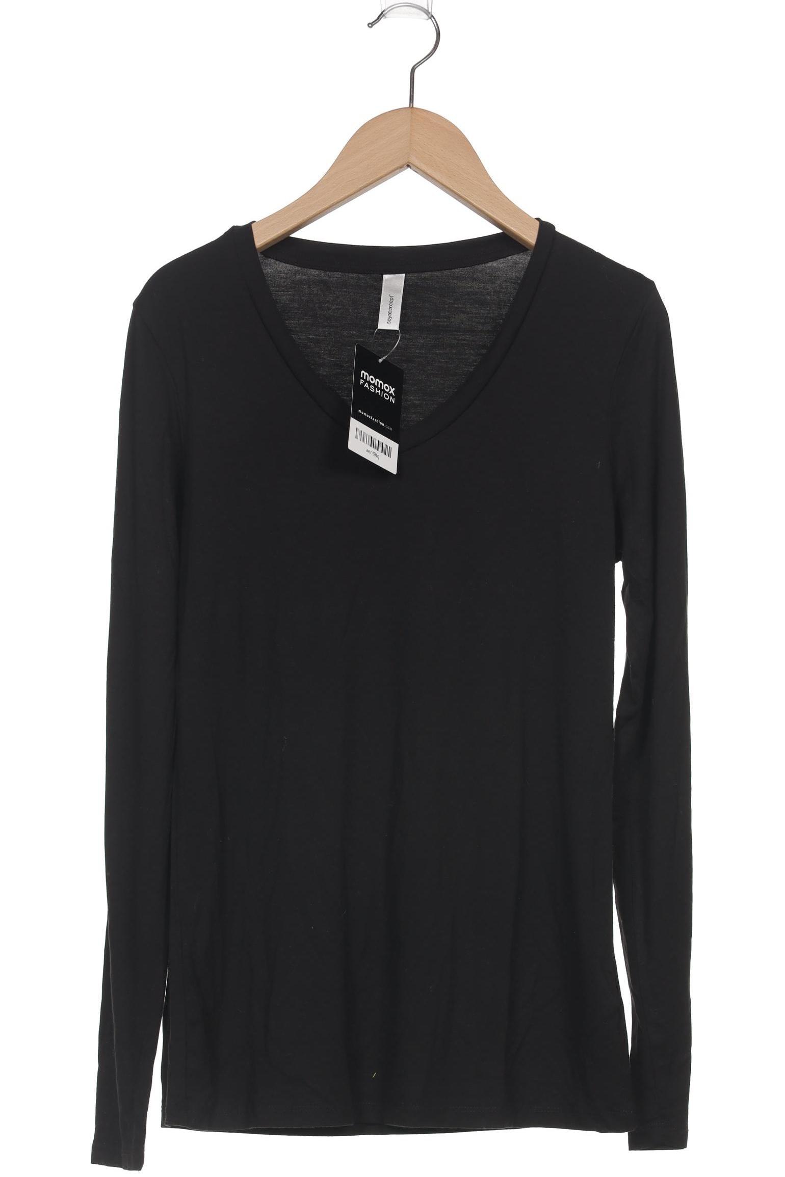 

soyaconcept Damen Langarmshirt, schwarz, Gr. 36