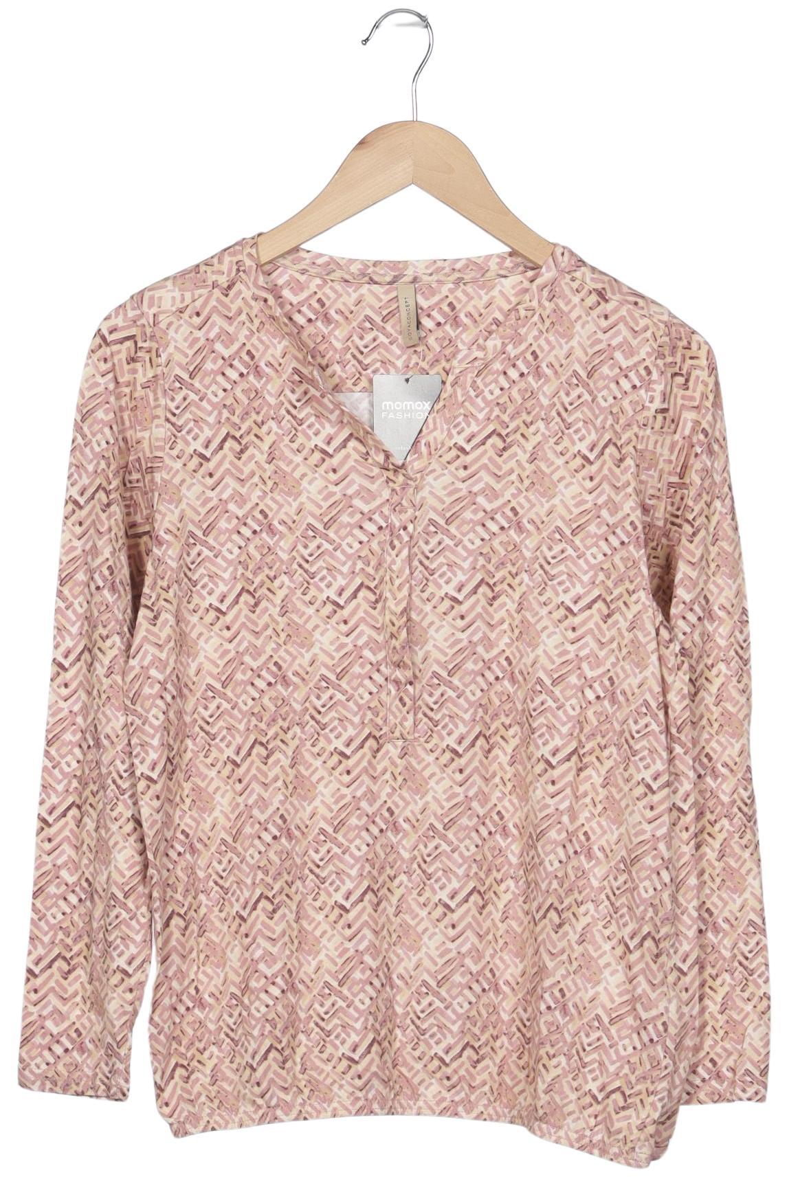 

soyaconcept Damen Langarmshirt, pink, Gr. 36