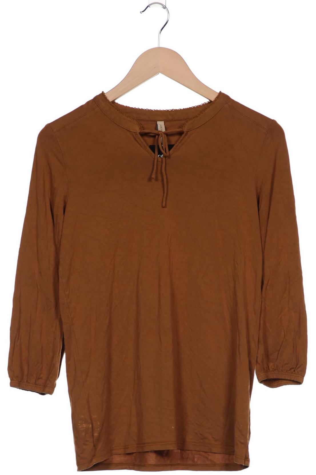 

soyaconcept Damen Langarmshirt, braun, Gr. 34