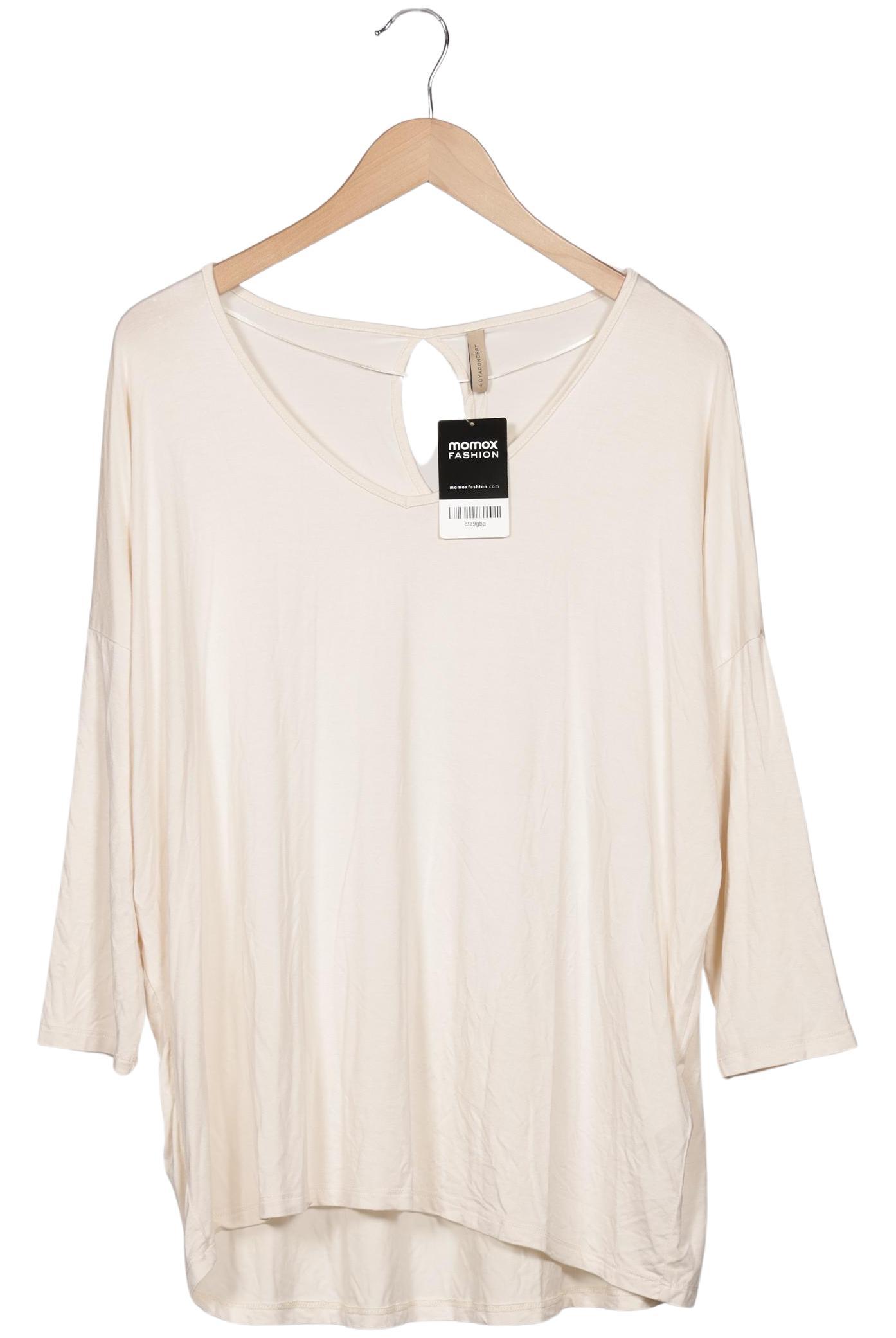 

soyaconcept Damen Langarmshirt, cremeweiß, Gr. 42